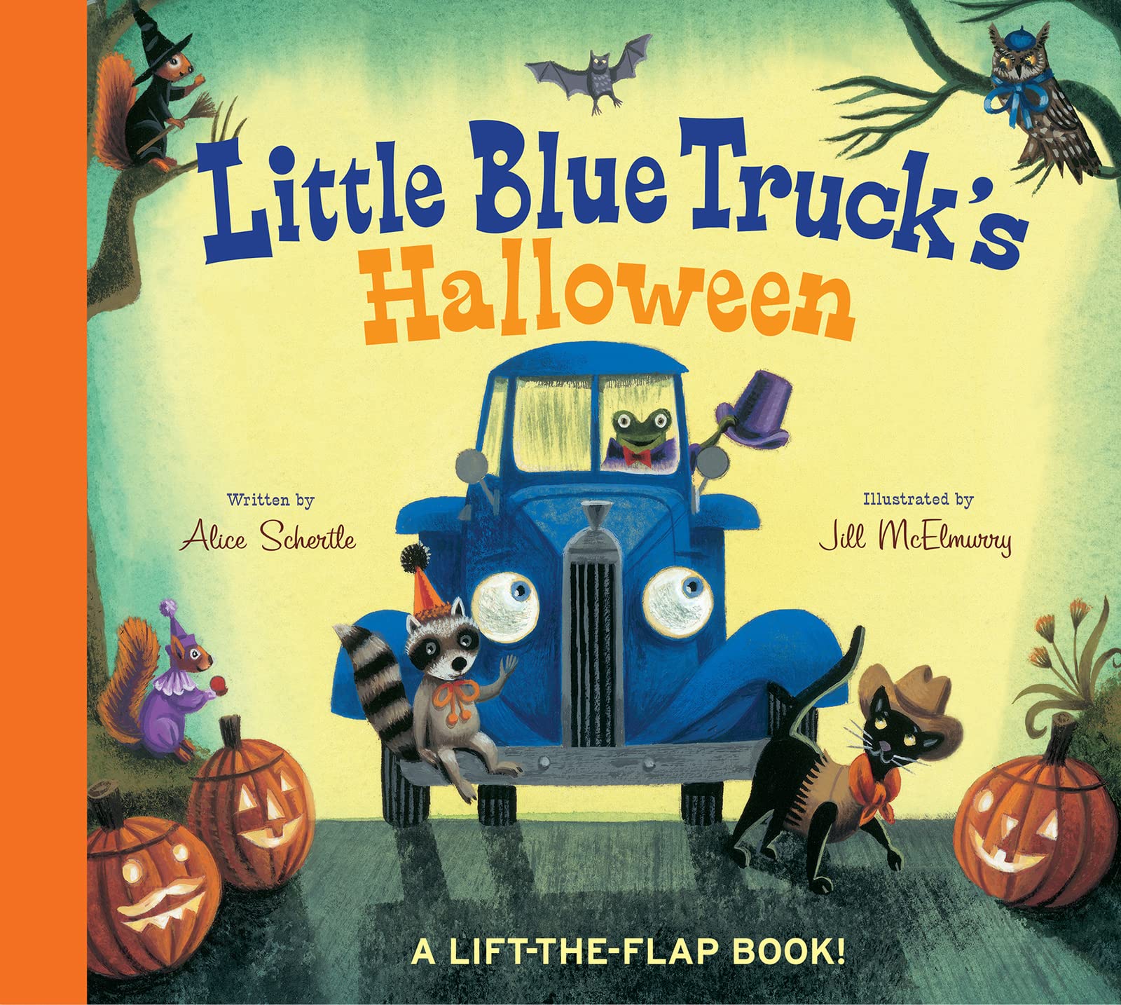 Little Blue Truck's Halloween (Lift-the-Flap Board Book) — funny gift
