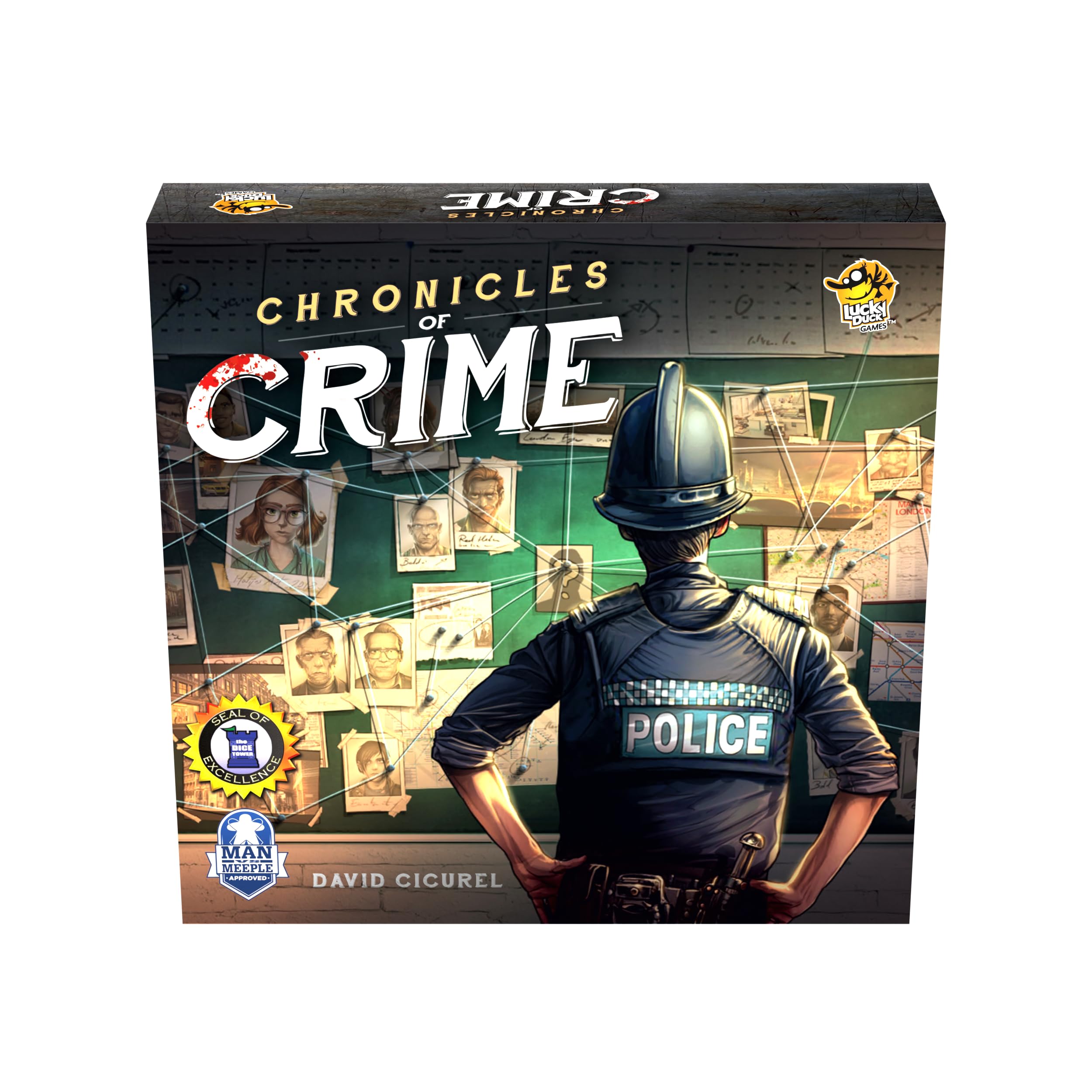 Chronicles of Crime, Cooperative Detective Board Game with App (Lucky Duck Games) — gift idea