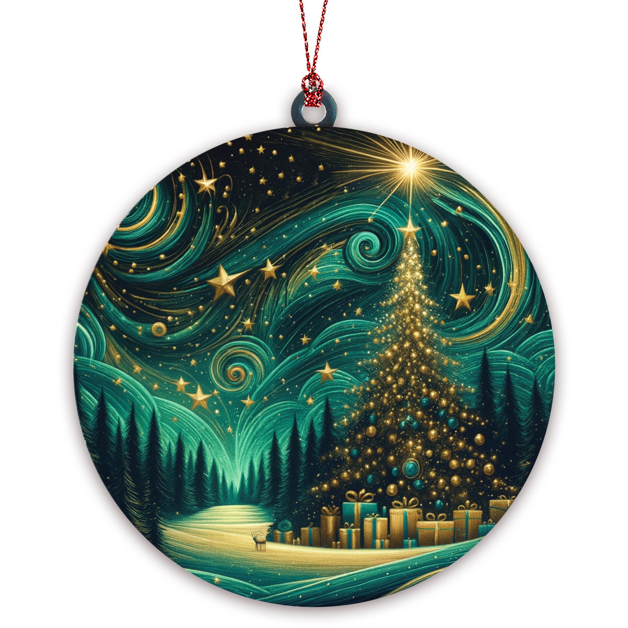 MAILAMCRAFT Northern Lights Christmas Ornament 2026 — gift idea