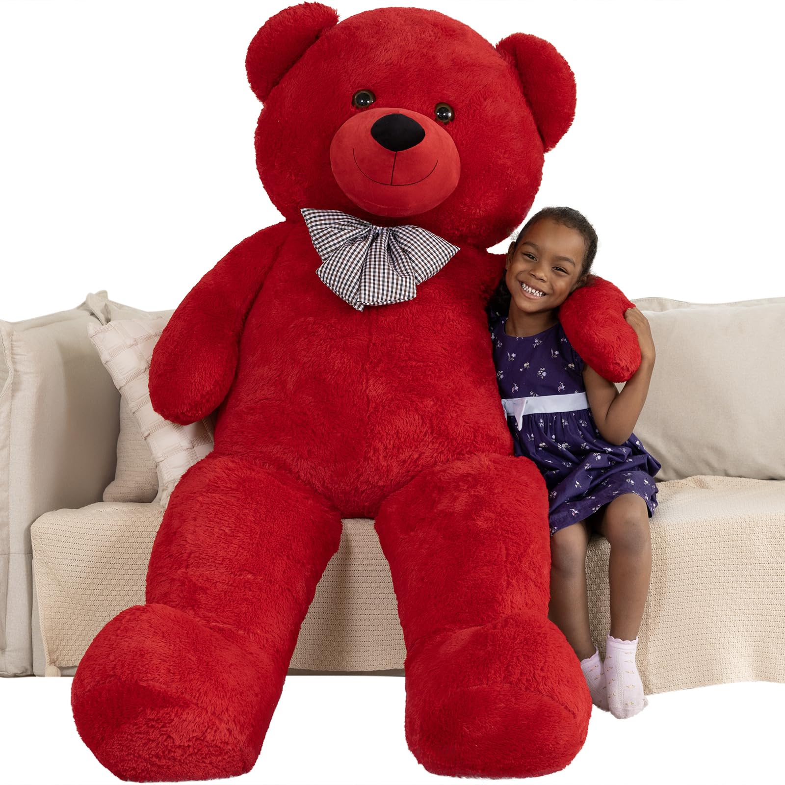 MaoGoLan 6-Foot Giant Red Teddy Bear — gift idea