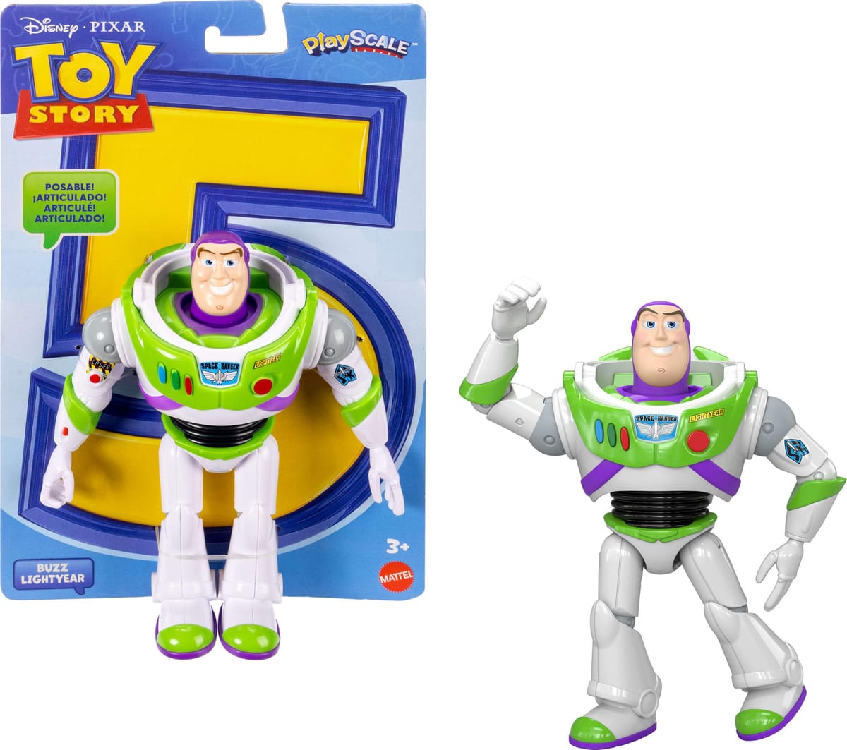 Mattel Disney and Pixar Toy Story 5 Buzz Lightyear Action Figure — gift idea
