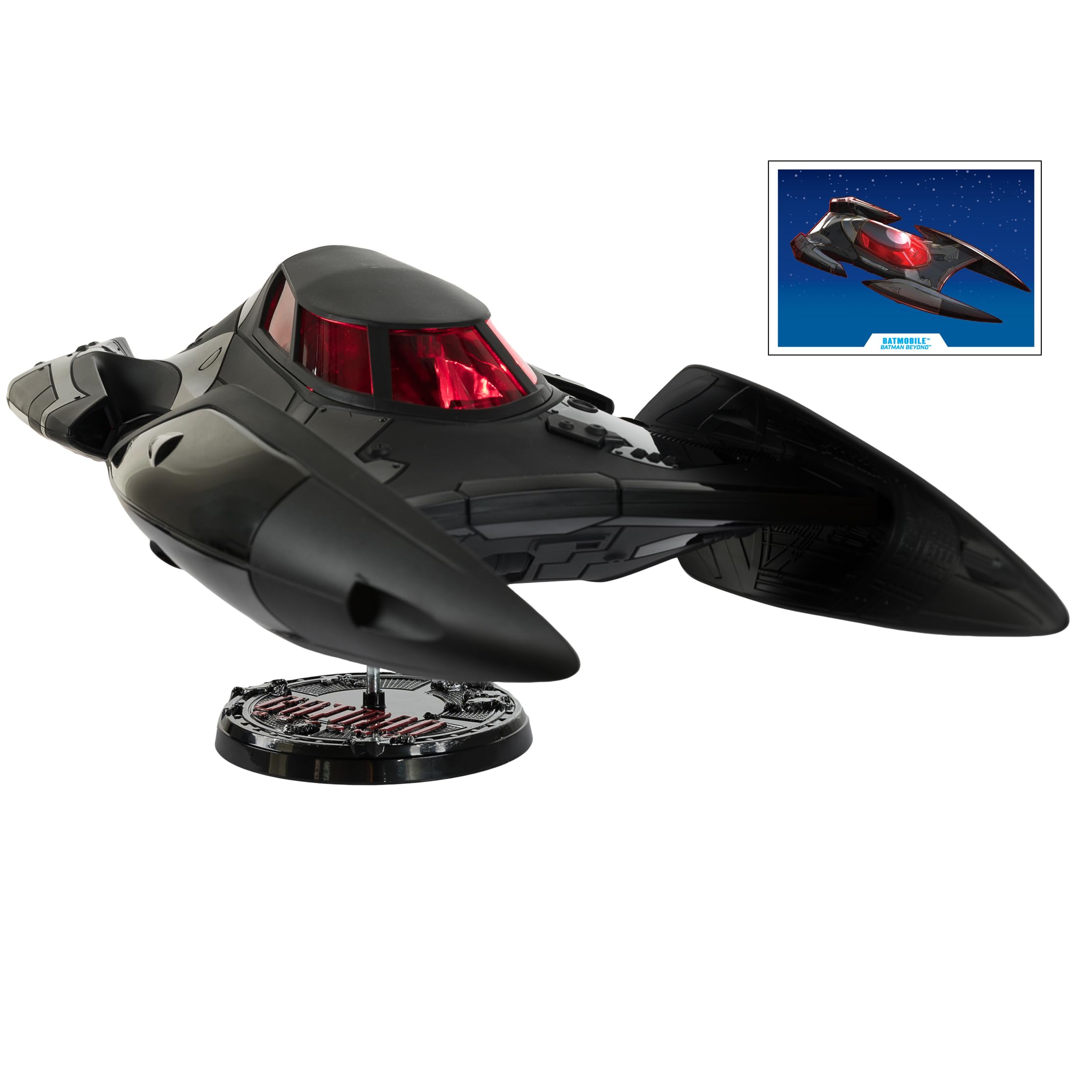 McFarlane Toys DC Multiverse Batmobile from Batman Beyond, with Lights and Sound — gift idea