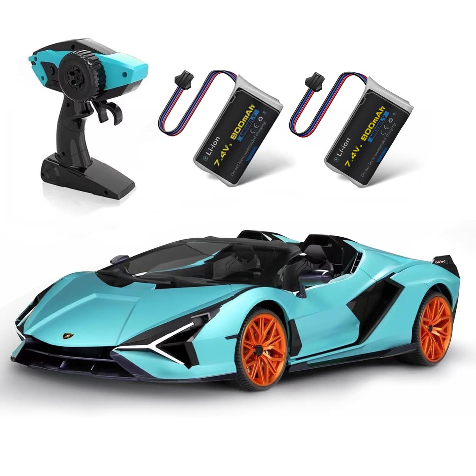 MIEBELY 1:12 Licensed Lamborghini Sián Roadster RC Car — gift idea