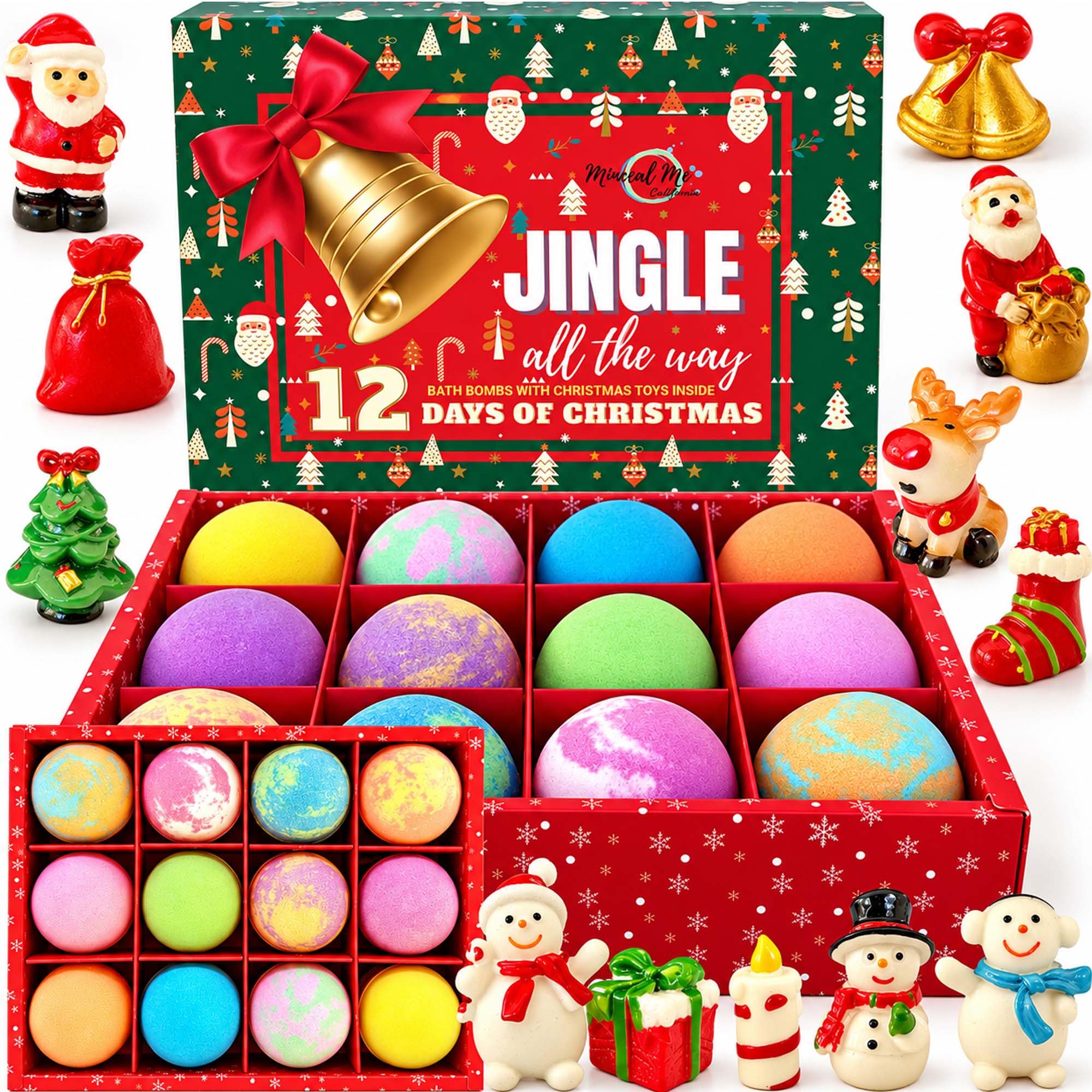 Mineral Me Kids Bath Bomb Advent Calendar — gift idea