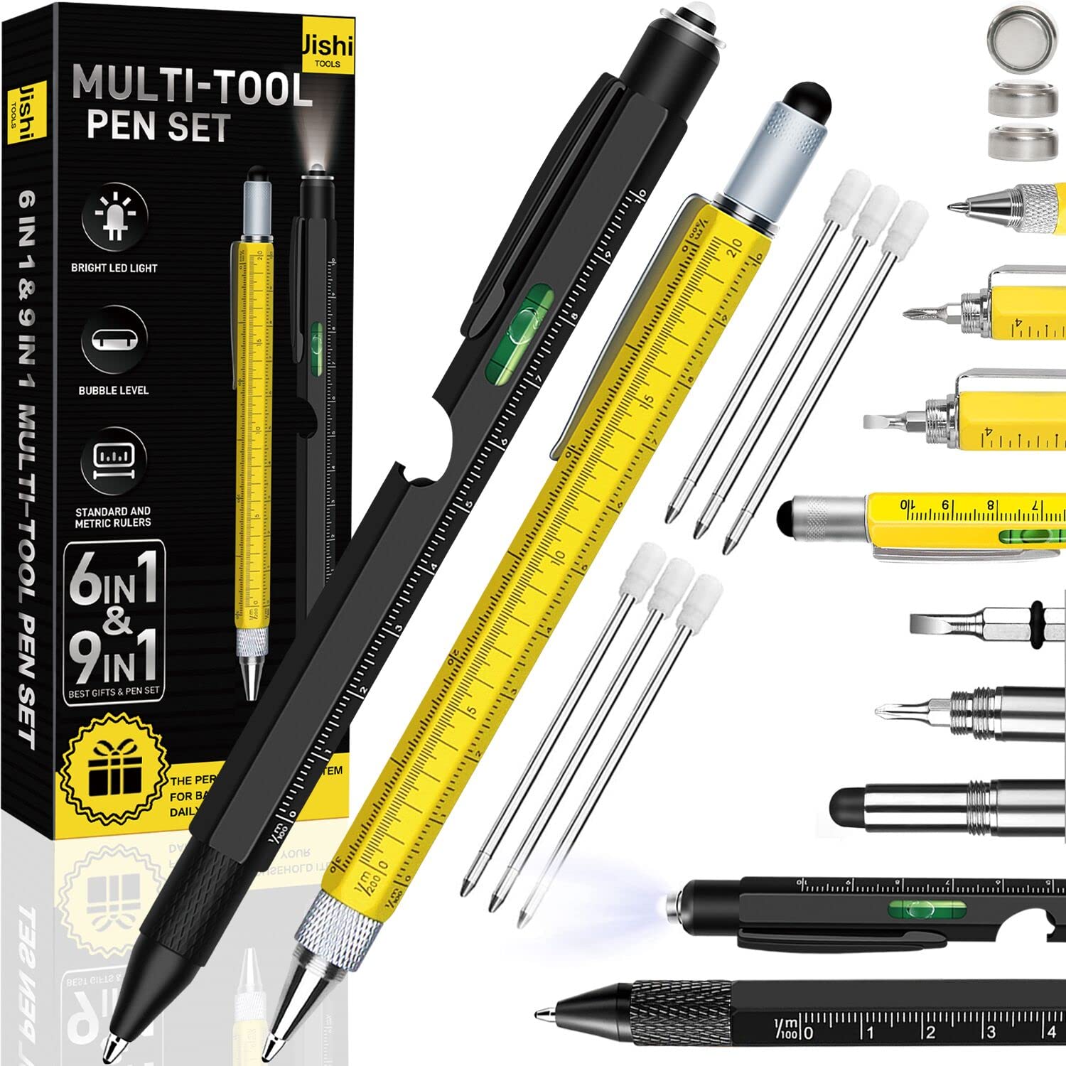 Multitool Pen Set (2-Pack) — funny and quirky gift