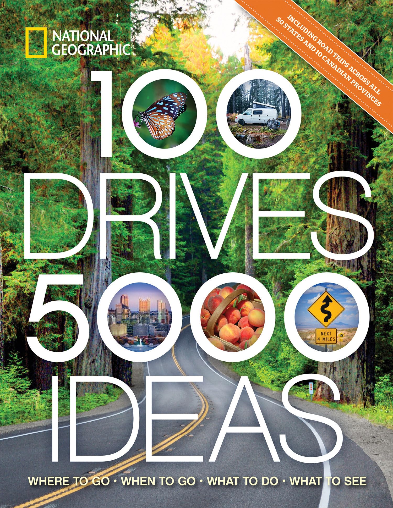 National Geographic 100 Drives, 5,000 Ideas — original gift idea