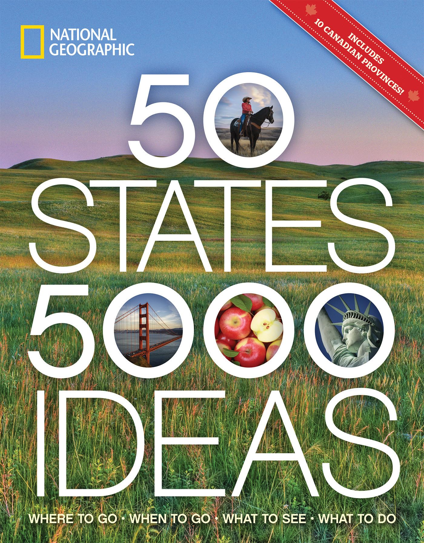 50 States, 5,000 Ideas: Where to Go, When to Go, What to See, What to Do — original gift idea