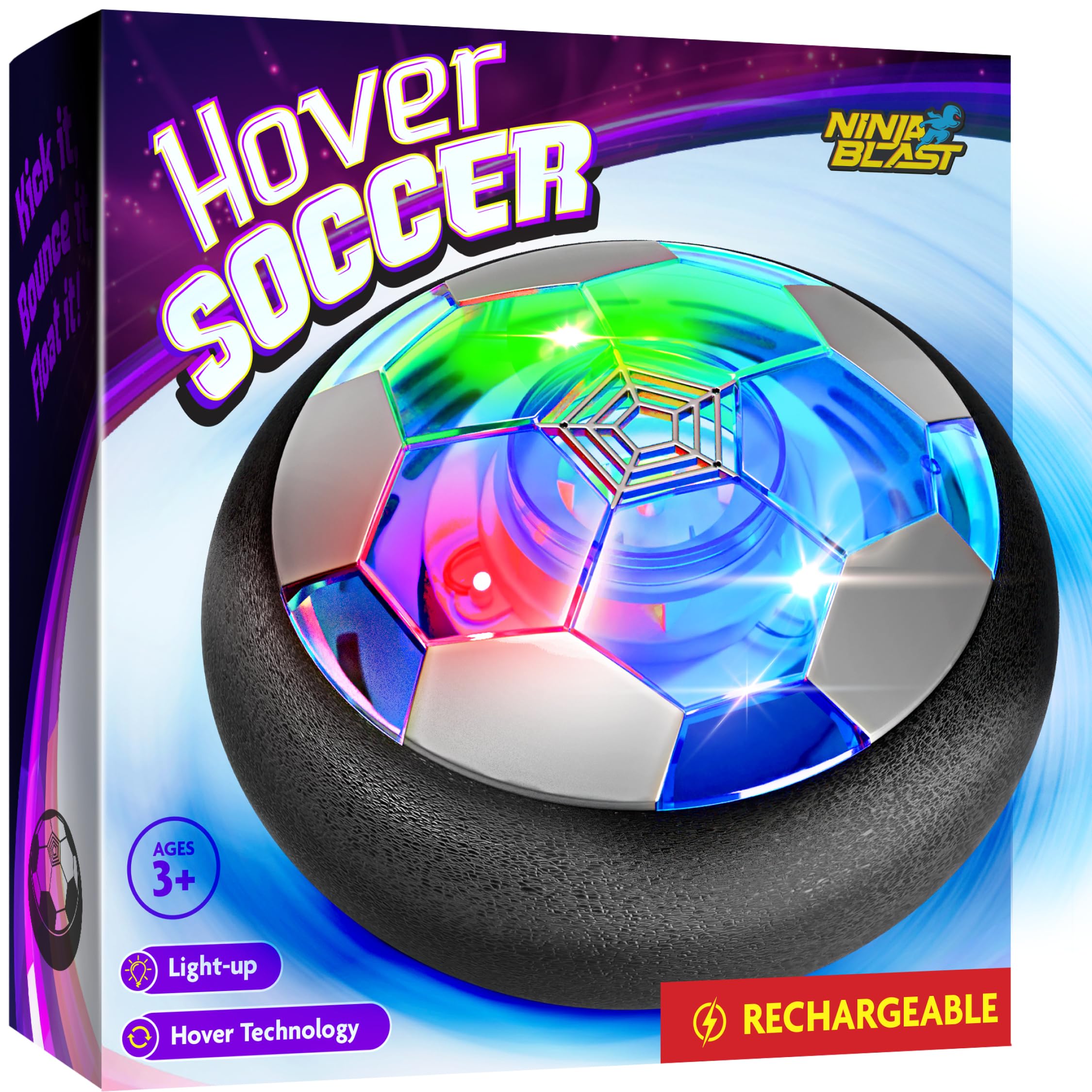 Ninja Blast Hover Soccer Light-Up Ball — gift idea