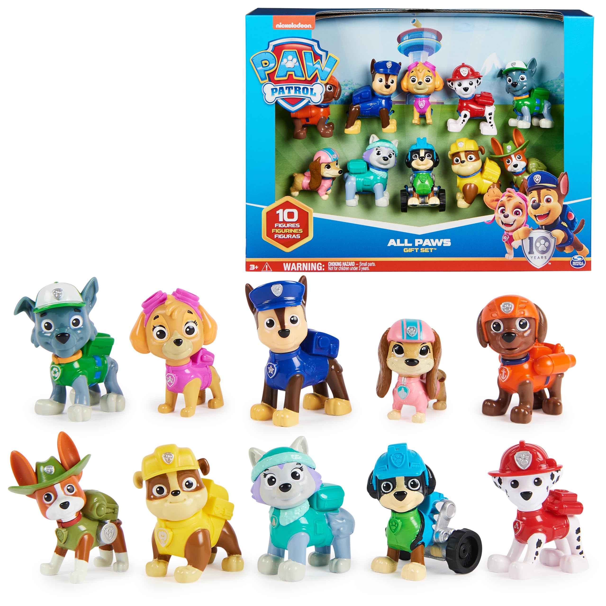 PAW Patrol 10th Anniversary 10-Figure Gift Pack — gift idea