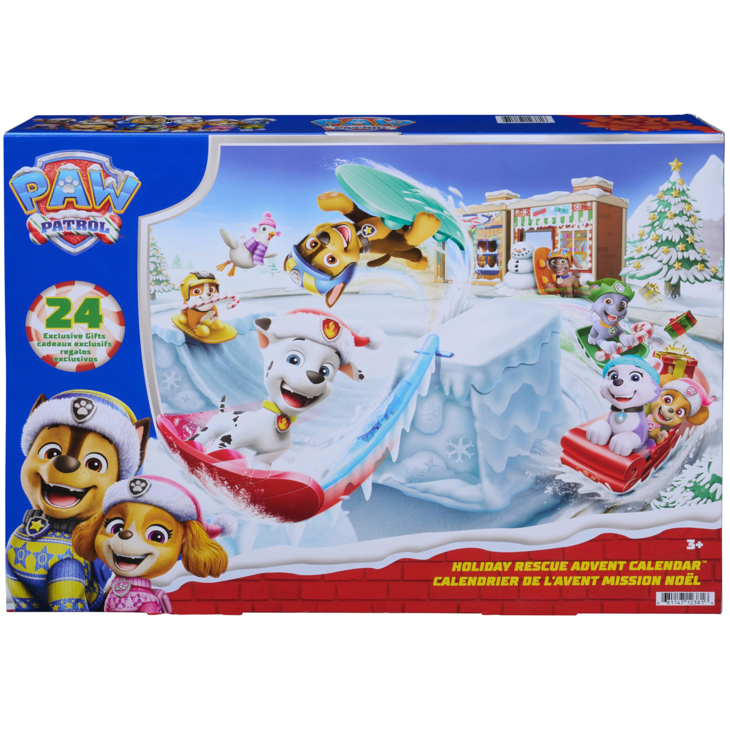 PAW Patrol Holiday Rescue Advent Calendar 2026