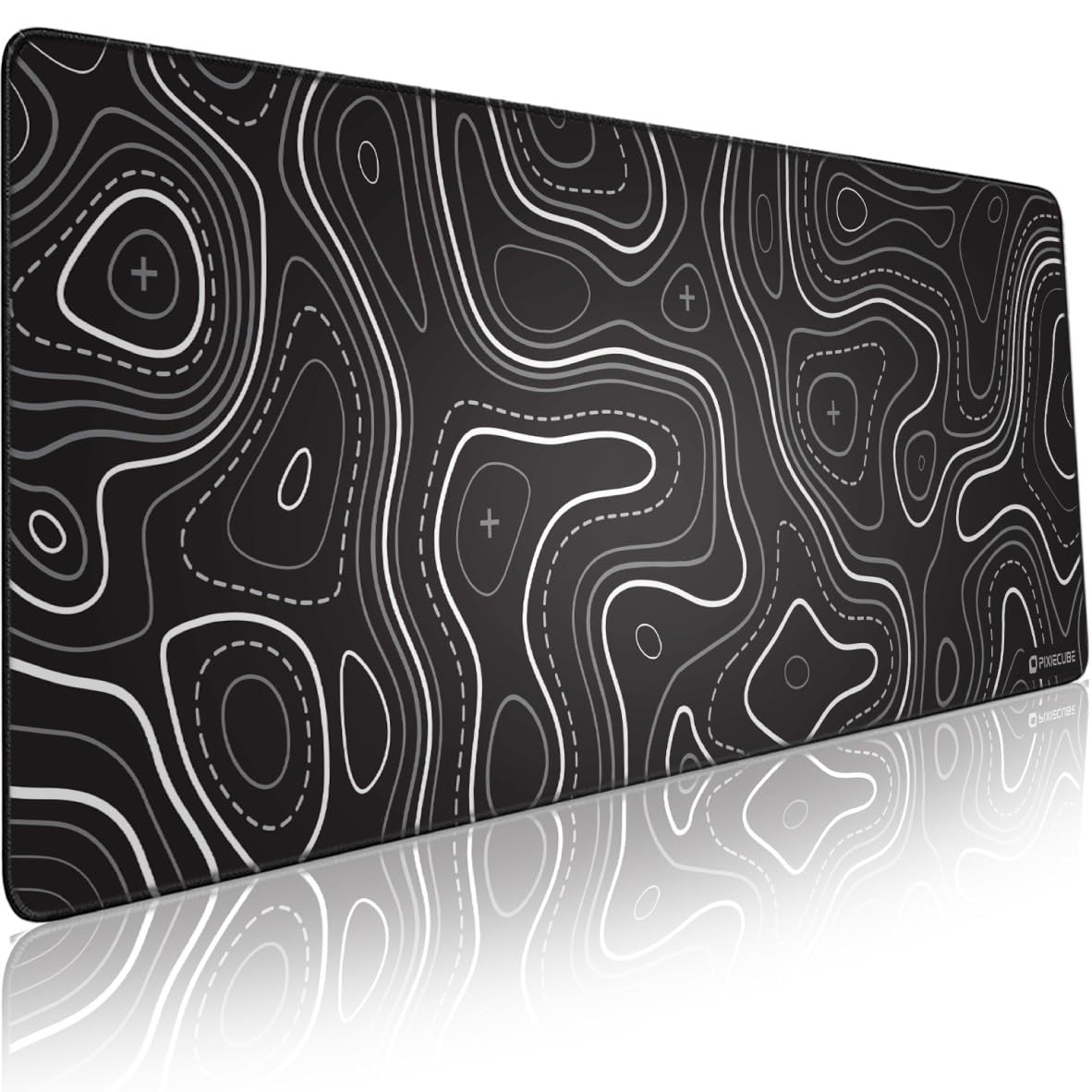 Pixiecube Topographic Map Mouse Pad — original gift idea