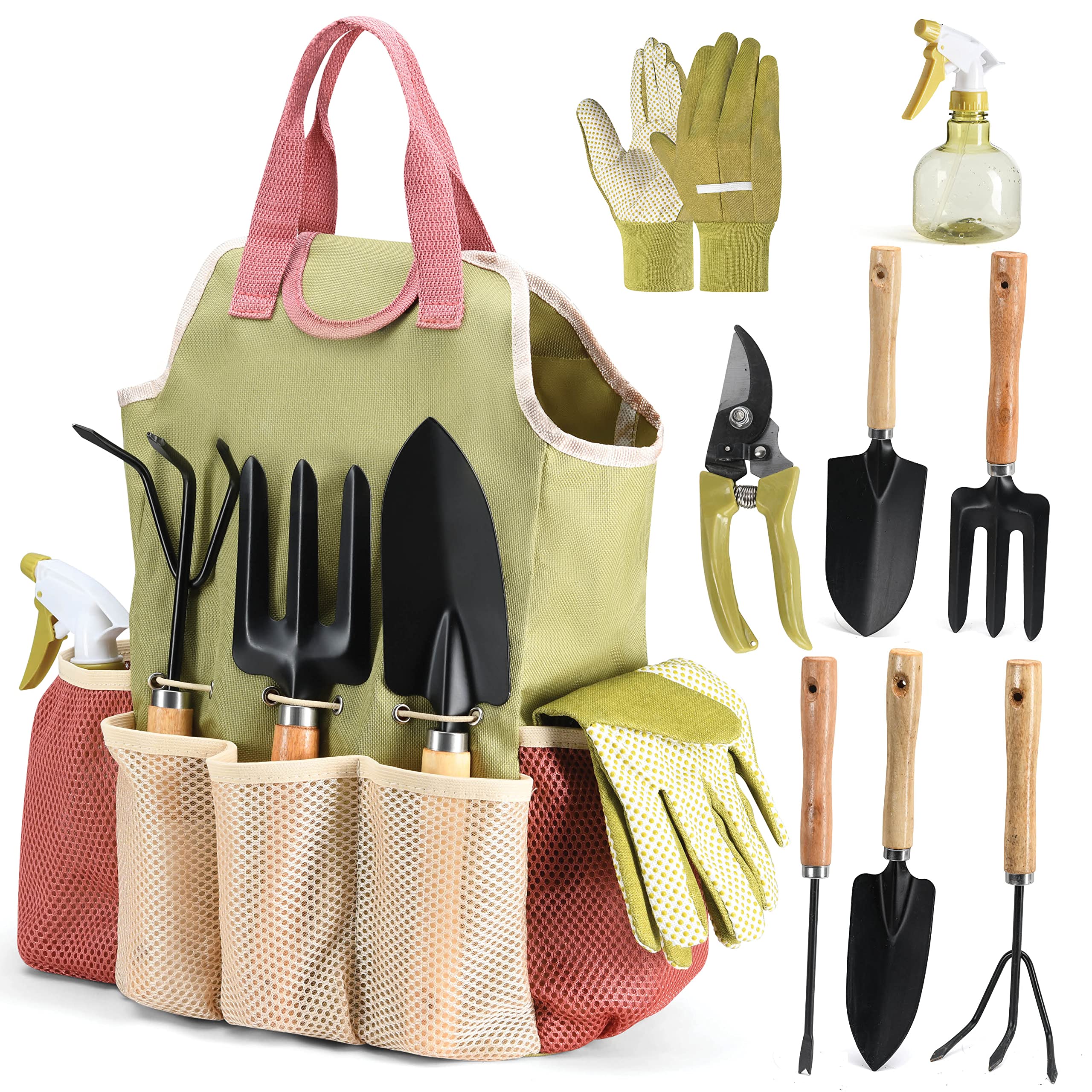 Play22 8-Piece Garden Tool Set with Carry Bag — gift idea