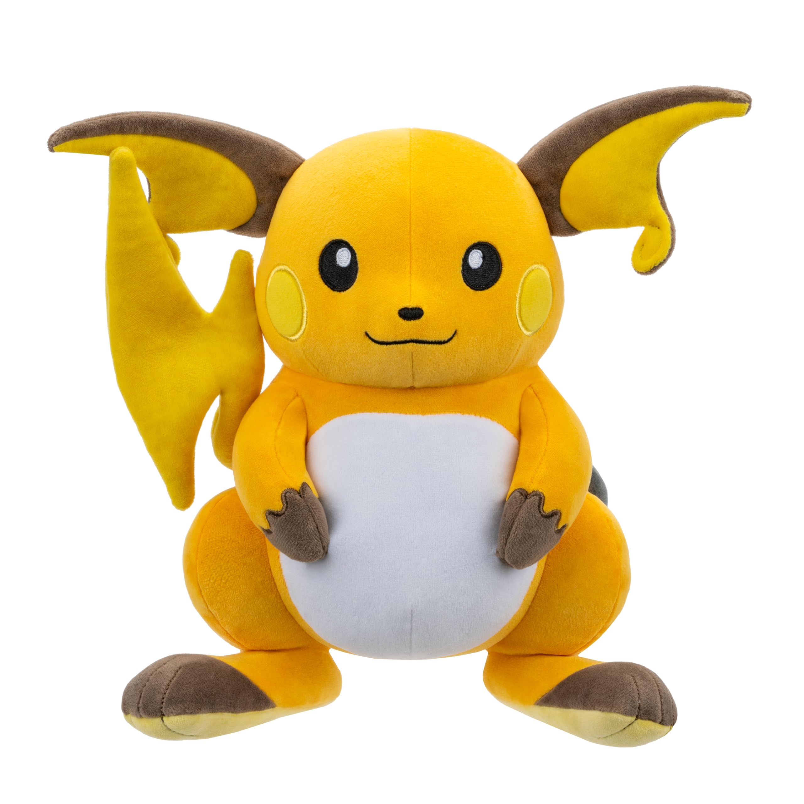Jazwares Pokémon Raichu plush, 12 inches — gift idea