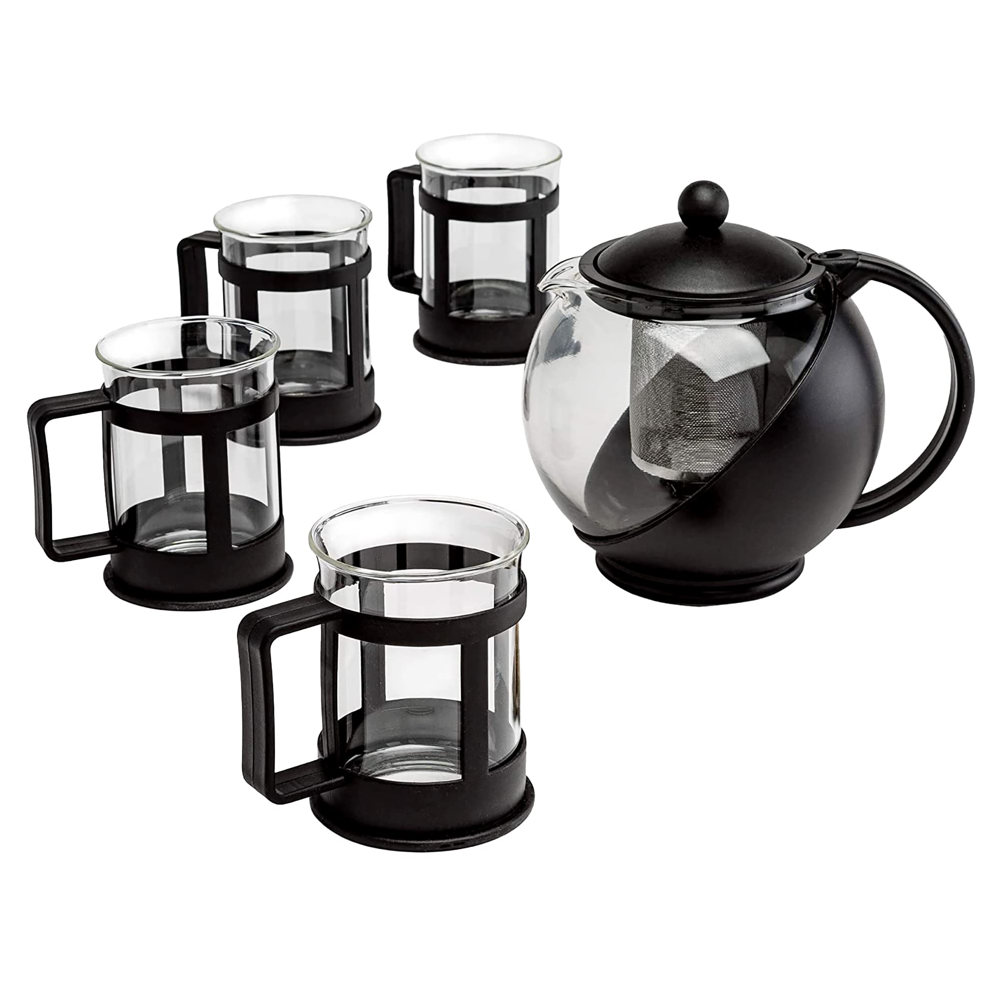 Primula Half Moon Glass Teapot Set, 4 Cups — gift idea