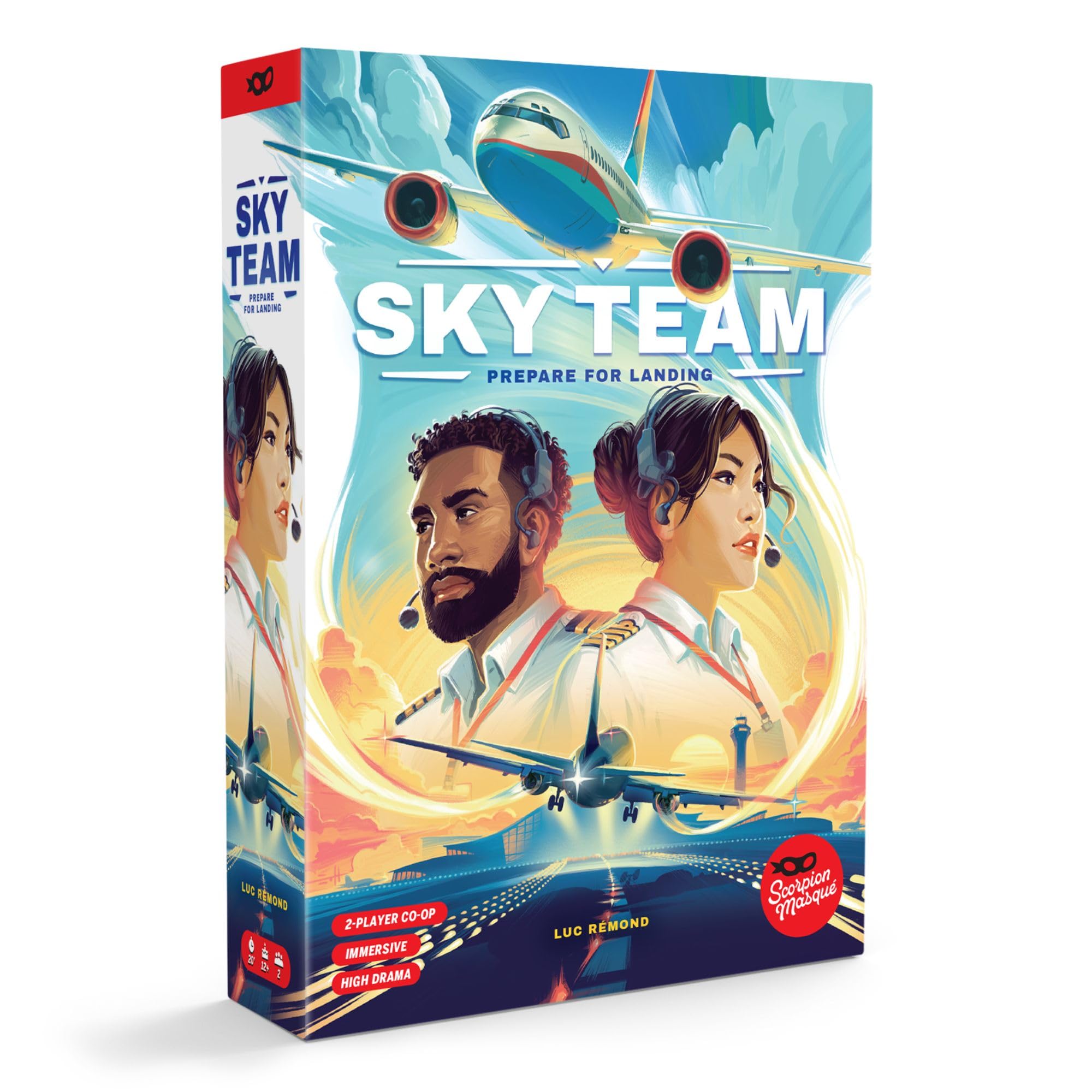 Sky Team Cooperative Landing Game for 2 Players — gift idea
