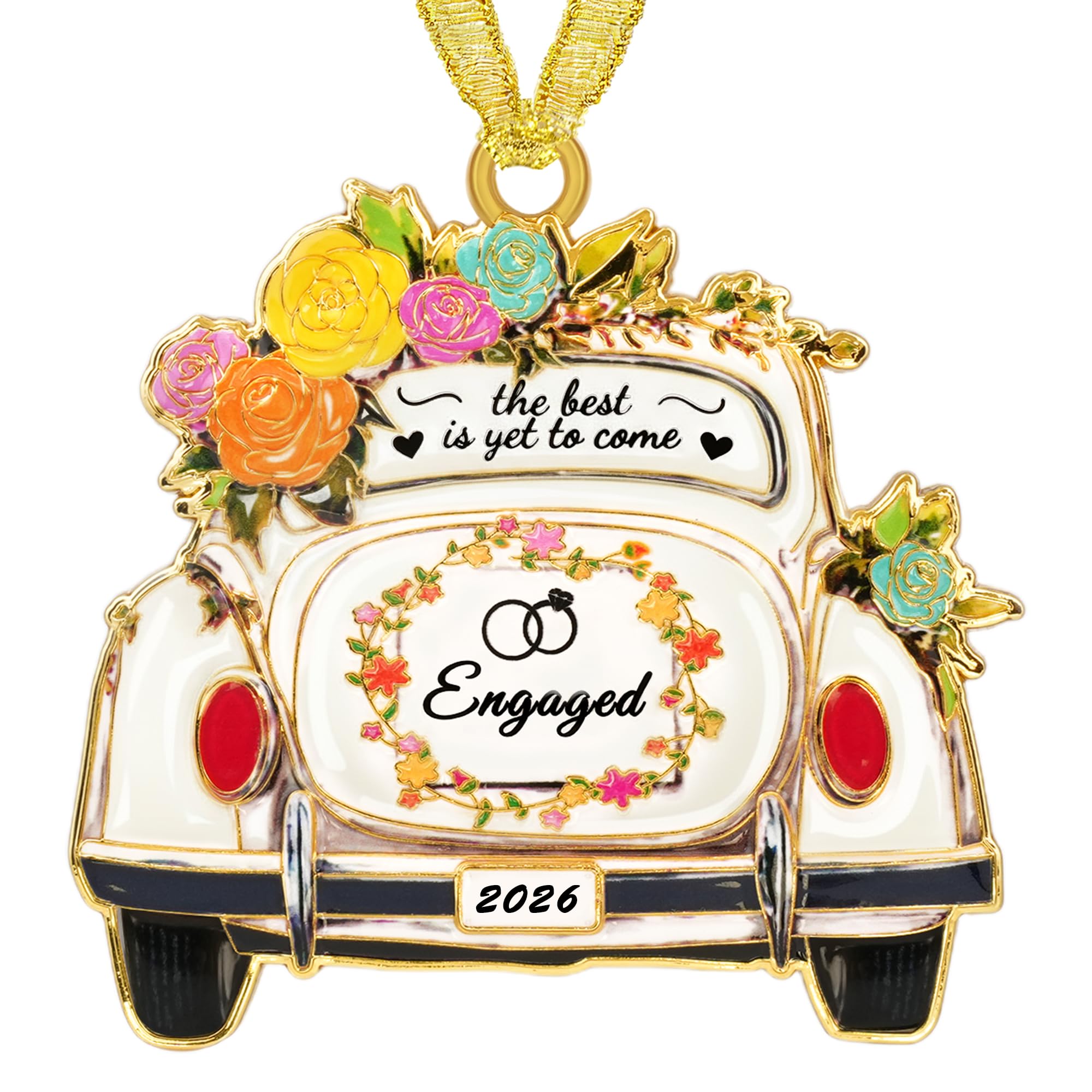 Sereney Engagement Christmas Ornament 2026 for Couples — original gift idea