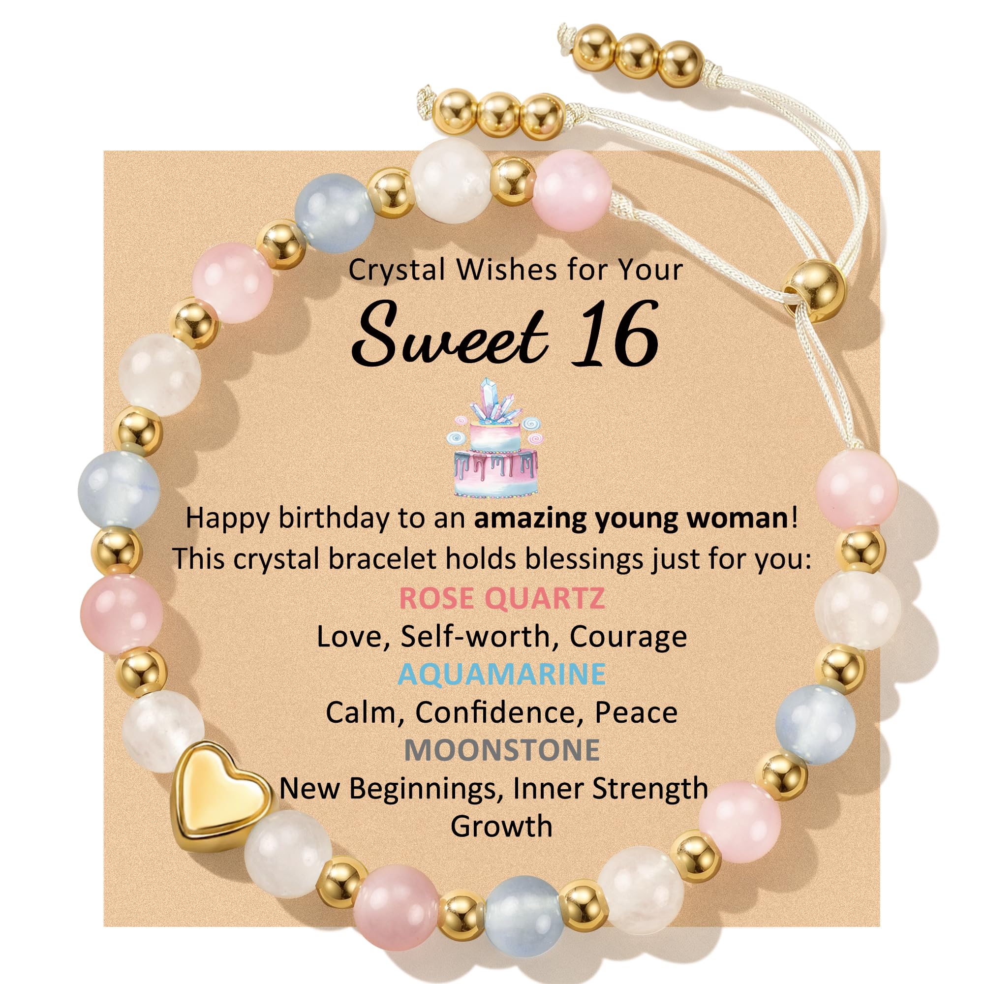 Sereney Sweet 16 Crystal Bracelet — gift idea