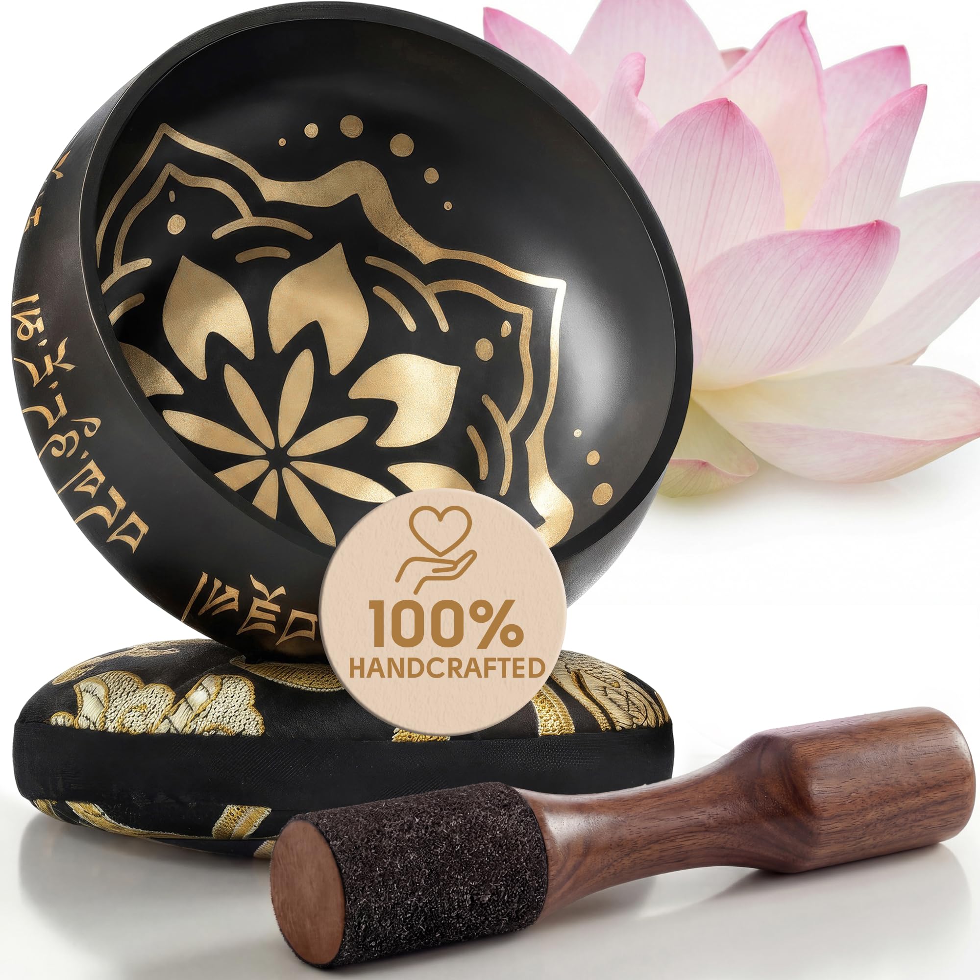 Silent Mind Tibetan Singing Bowl Set — gift idea