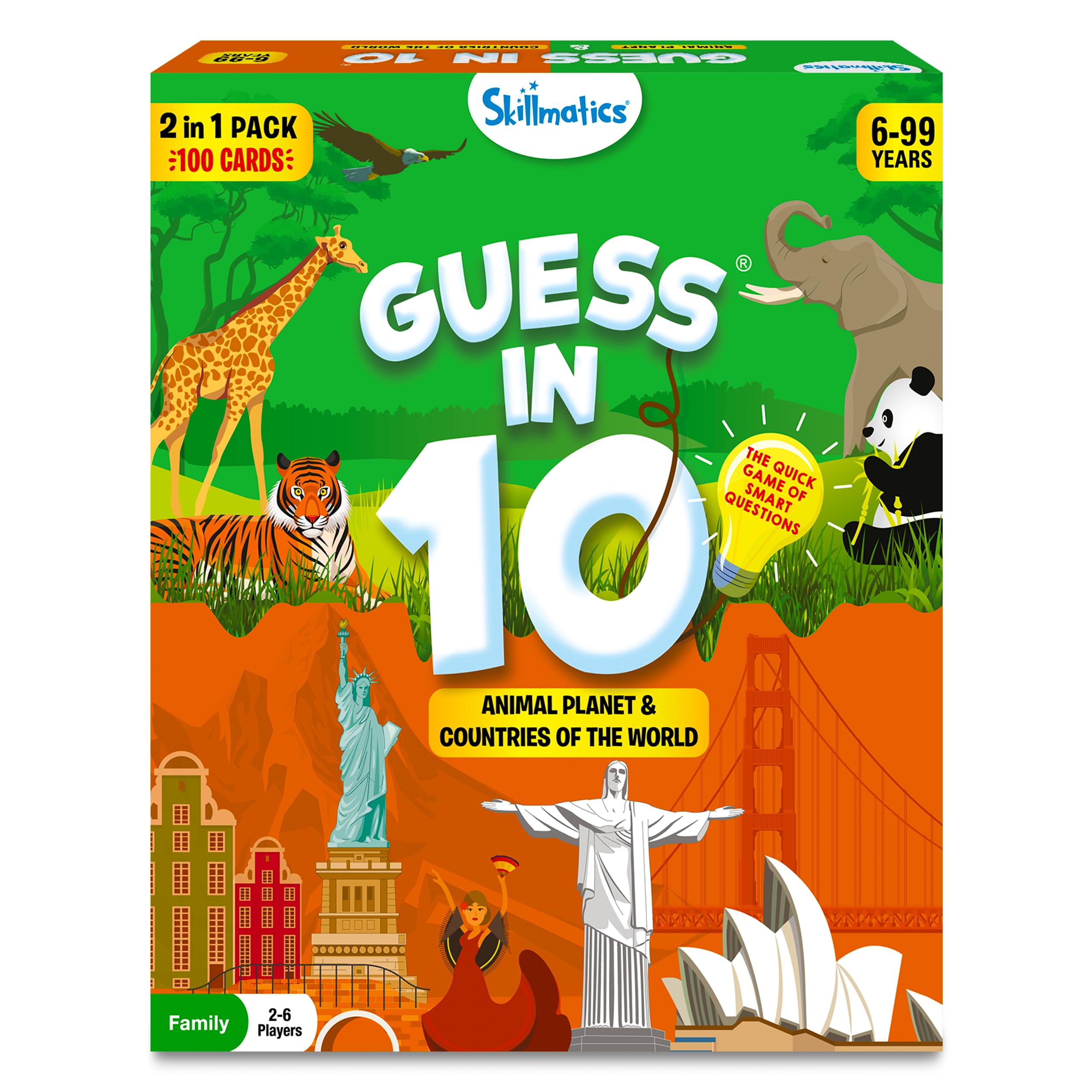 Skillmatics Guess in 10: Animals & Countries Combo — gift idea