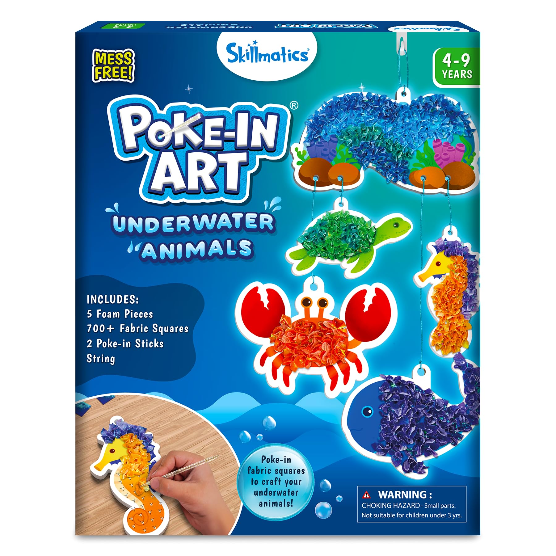 Skillmatics Poke-In Art Underwater Animals Kit — gift idea