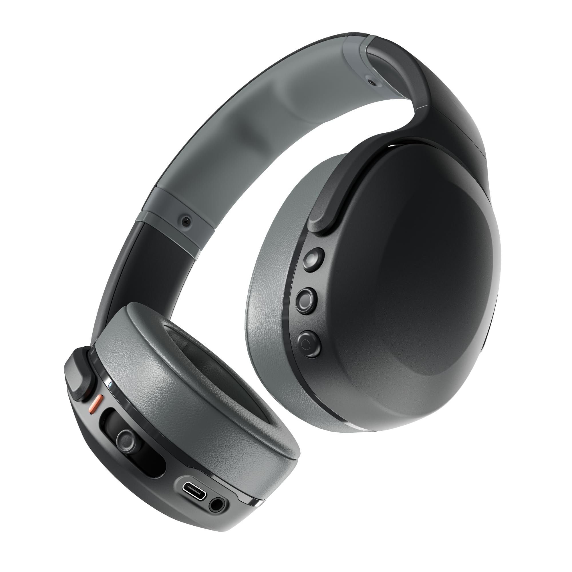Skullcandy Crusher Evo Wireless Multi-Sensory Bass Headphones, Asphalt — original gift idea