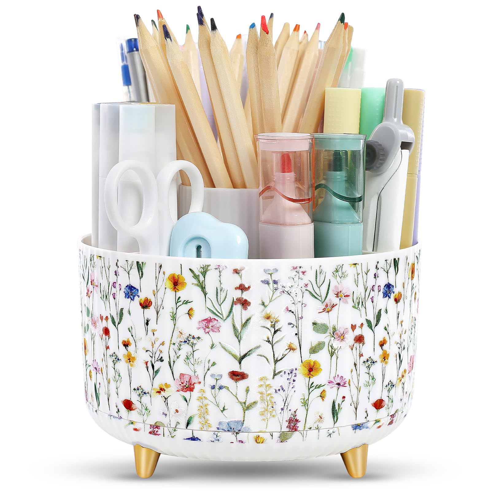 SKYDUE 360° Rotating Desk Organizer, Pen Holder — funny and quirky gift