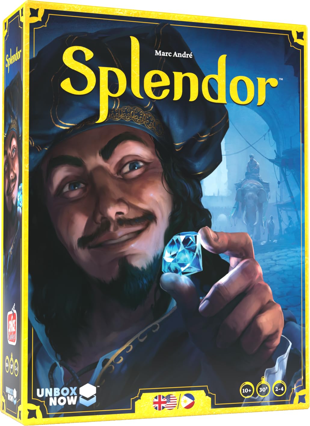Asmodee Splendor Gem Trading Strategy Board Game, 2-4 Players — funny gift
