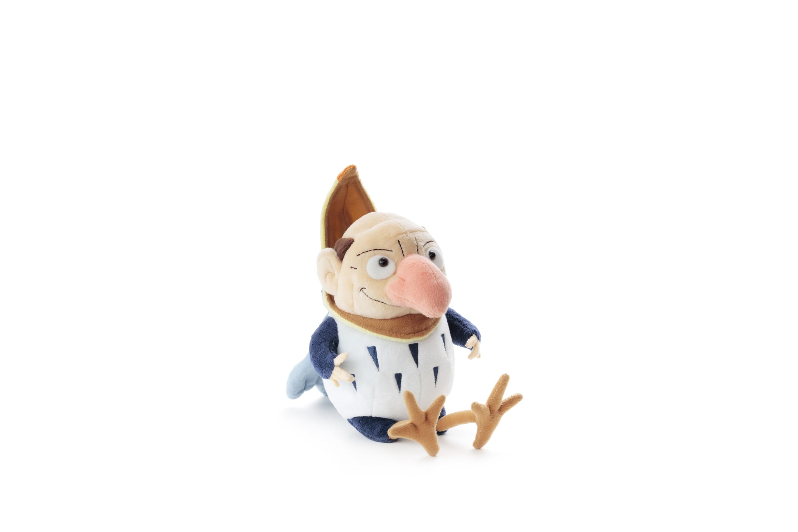 Studio Ghibli The Boy and the Heron, Grey Heron Plush (5.9 in) — gift idea