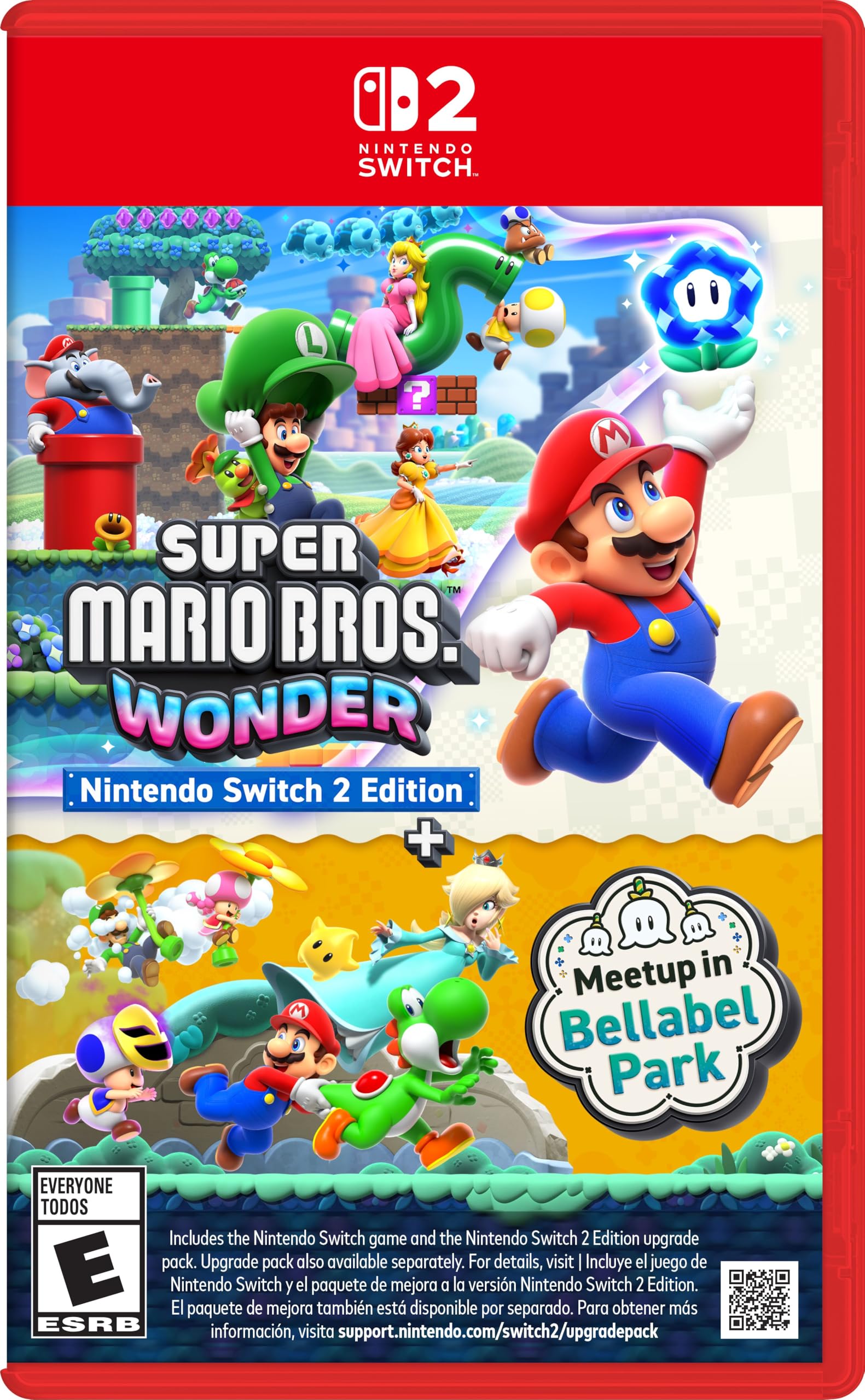 Super Mario Bros. Wonder – Nintendo Switch 2 Edition + Meetup in Bellabel Park — funny gift