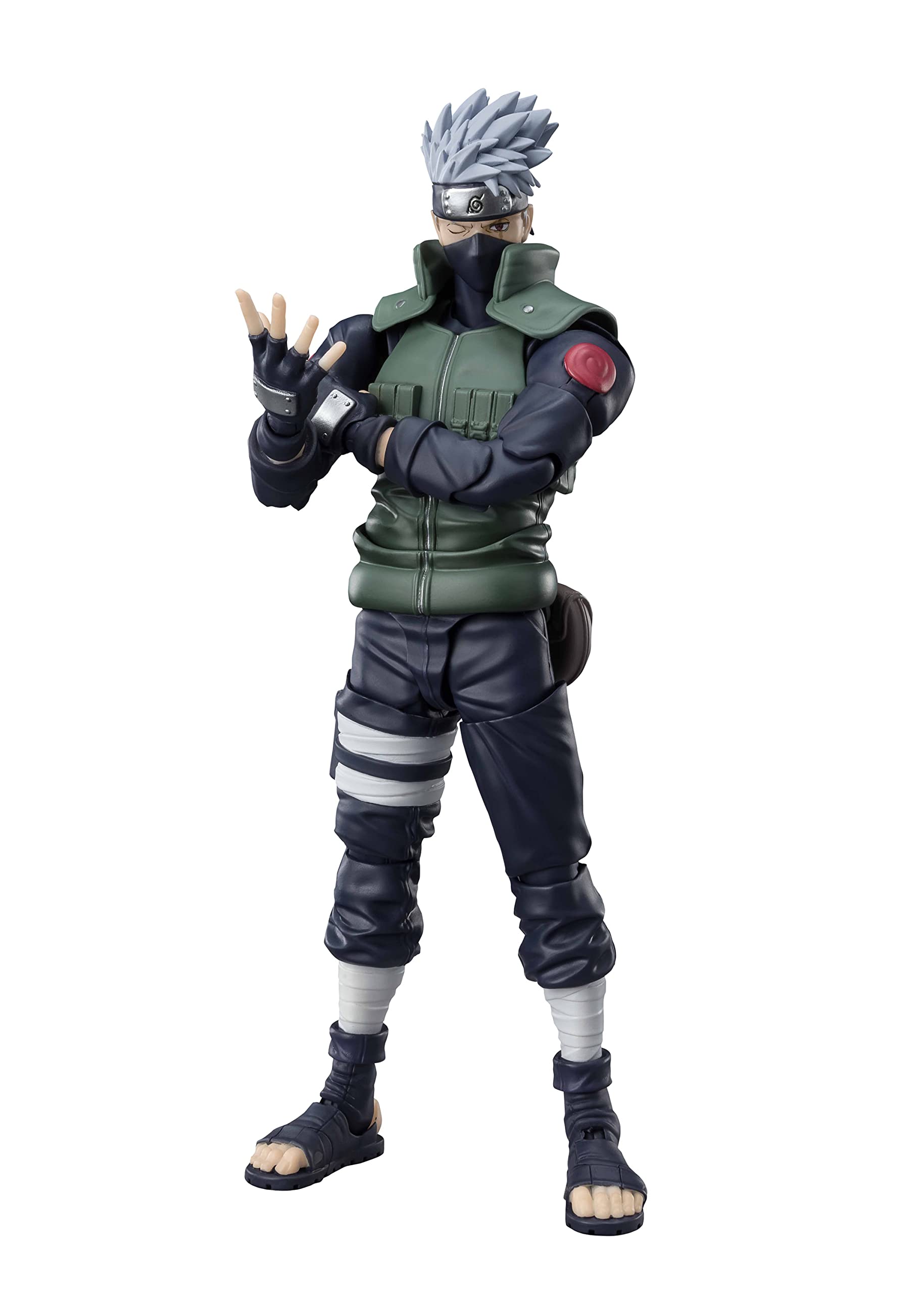 TAMASHII NATIONS Naruto Shippuden Kakashi Hatake (The Famed Sharingan Hero) — gift idea