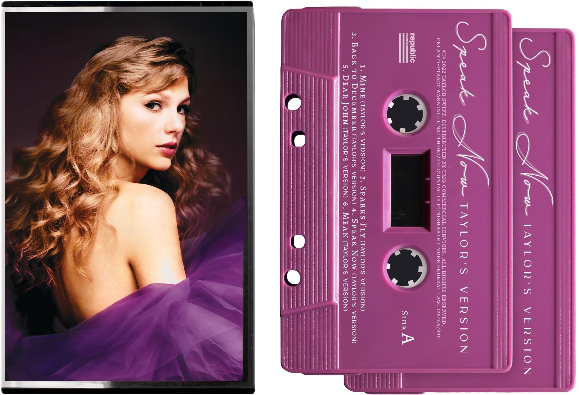 Speak Now (Taylor's Version), Purple Double Cassette — gift idea