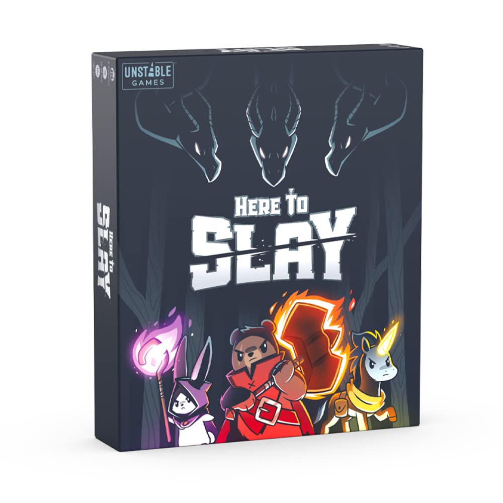 Unstable Games Here to Slay Base Card Game — funny gift