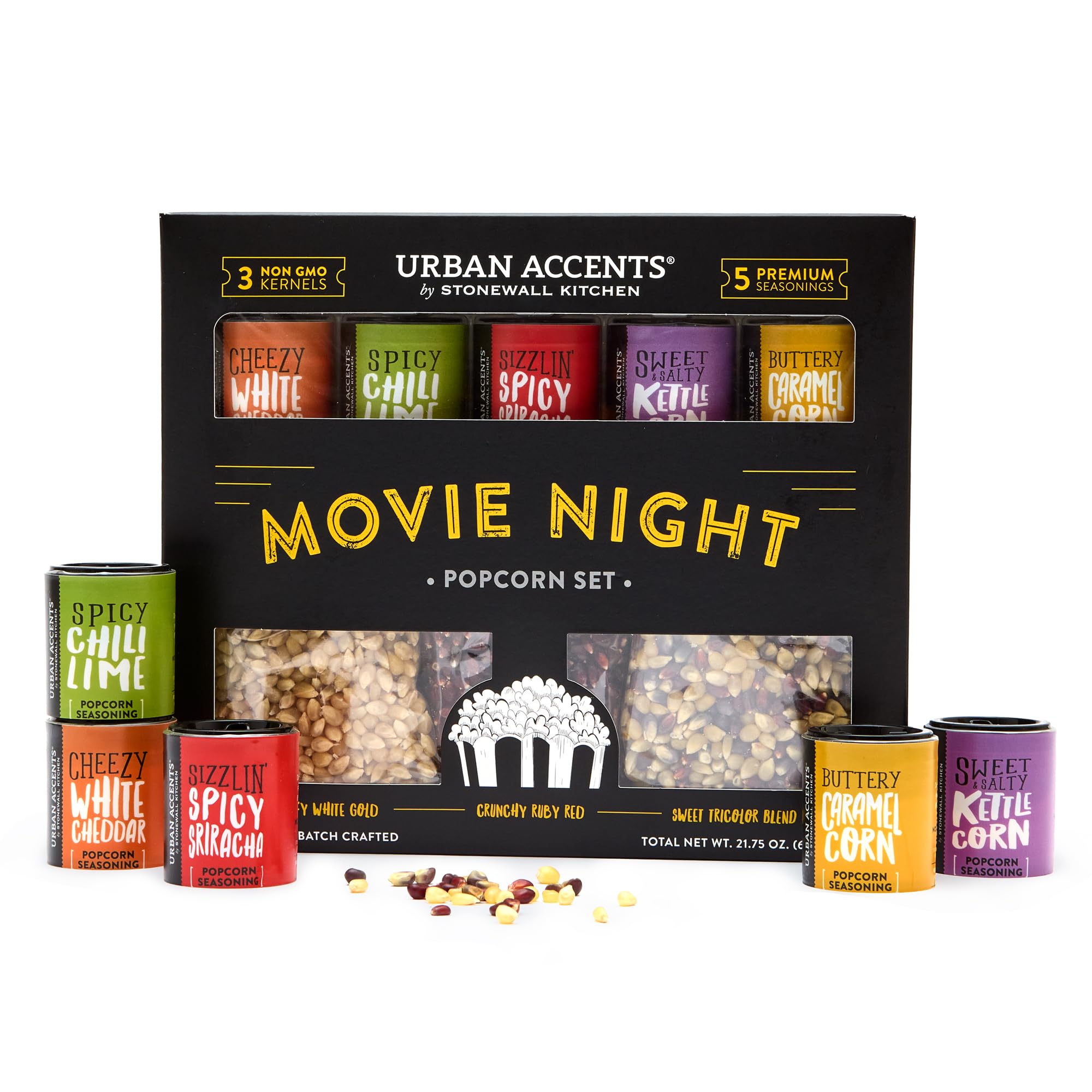 Urban Accents Movie Night Popcorn Gift Set