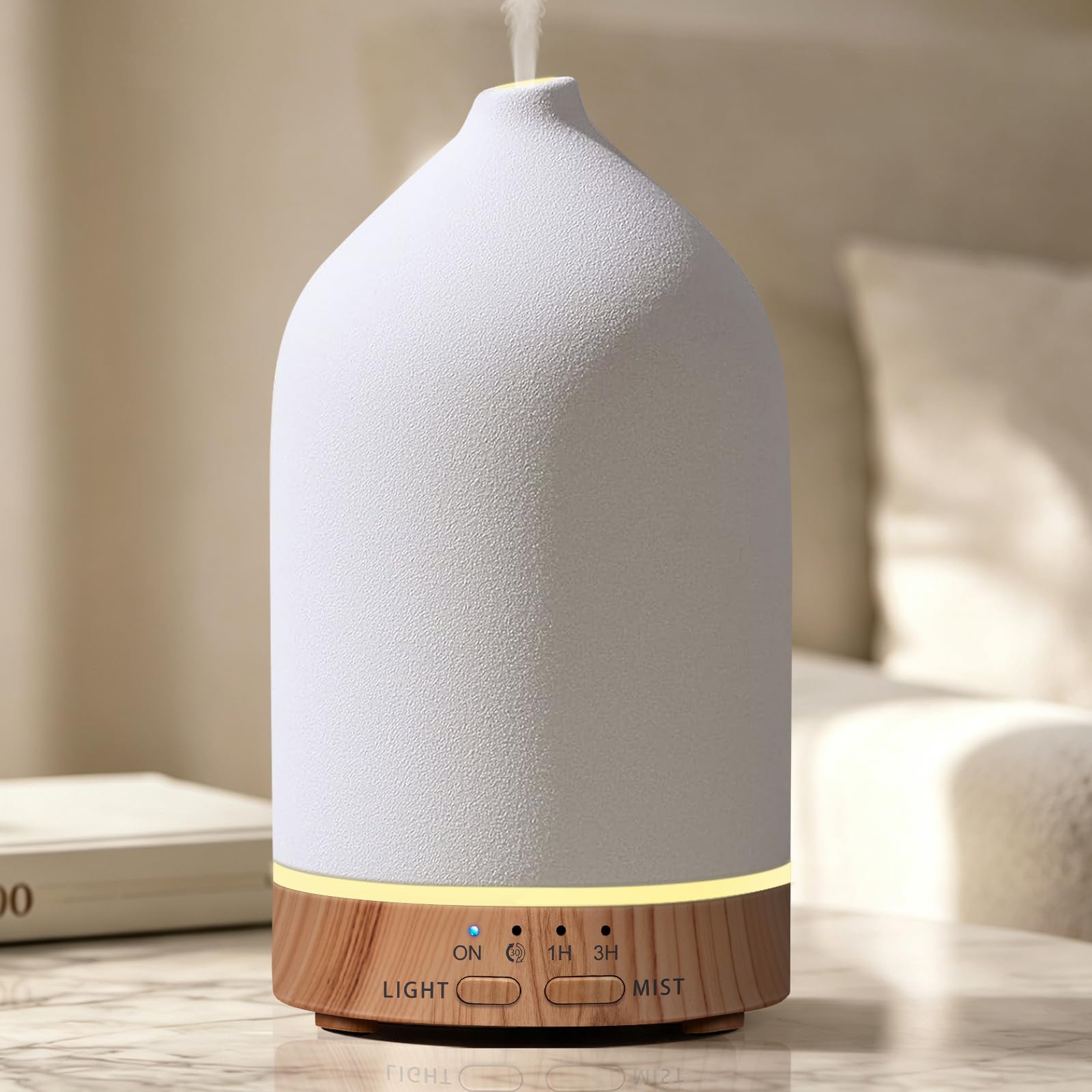URPOWER 180mL Ceramic Essential Oil Diffuser — funny and quirky gift