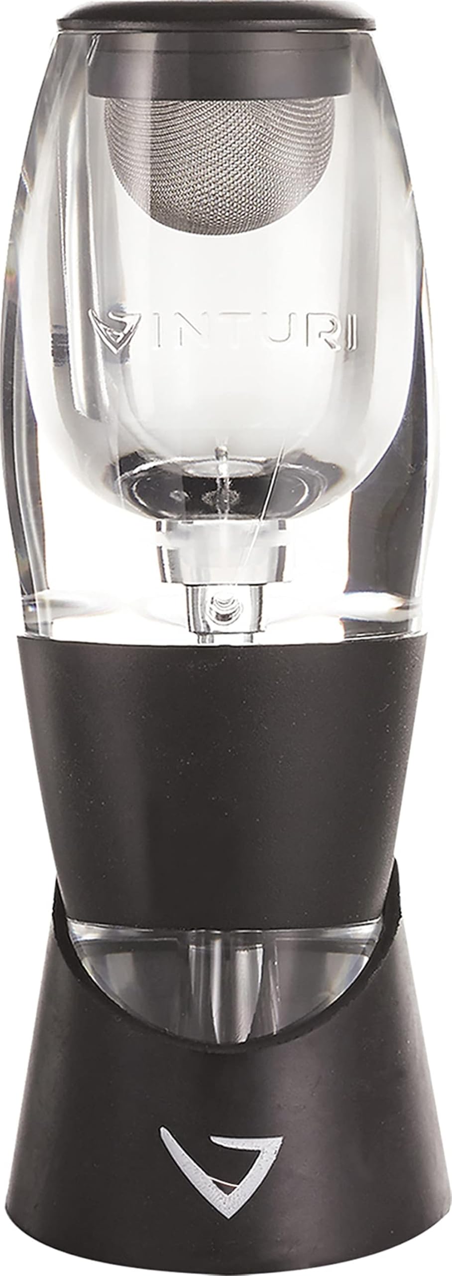 Vinturi Red Wine Aerator Pourer, Black — funny gift