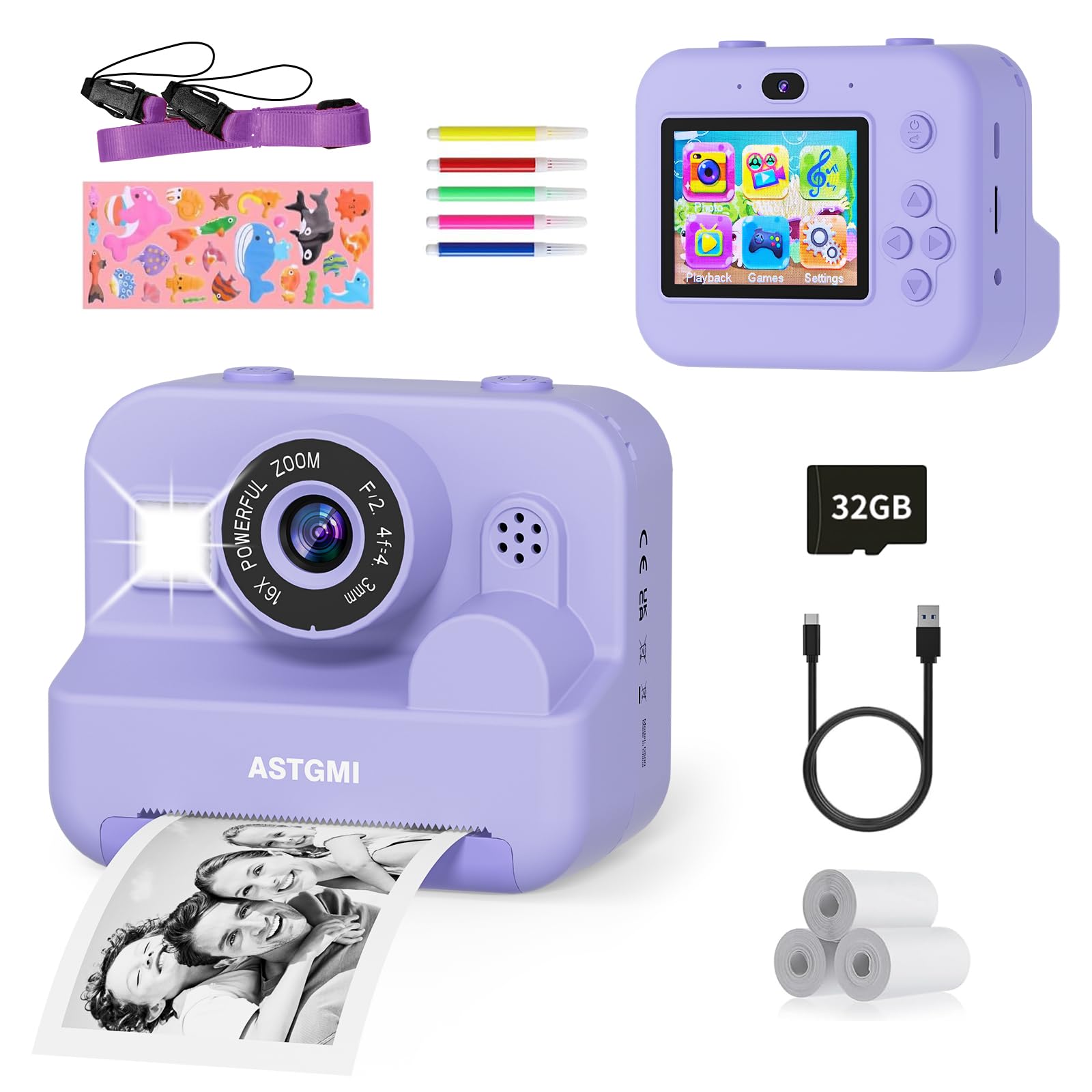 Appareil Photo Instantané pour Enfant — idée cadeau original