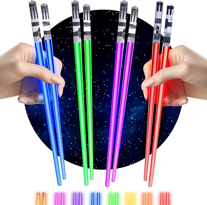 Lightsaber LED Chopsticks Set — original gift idea