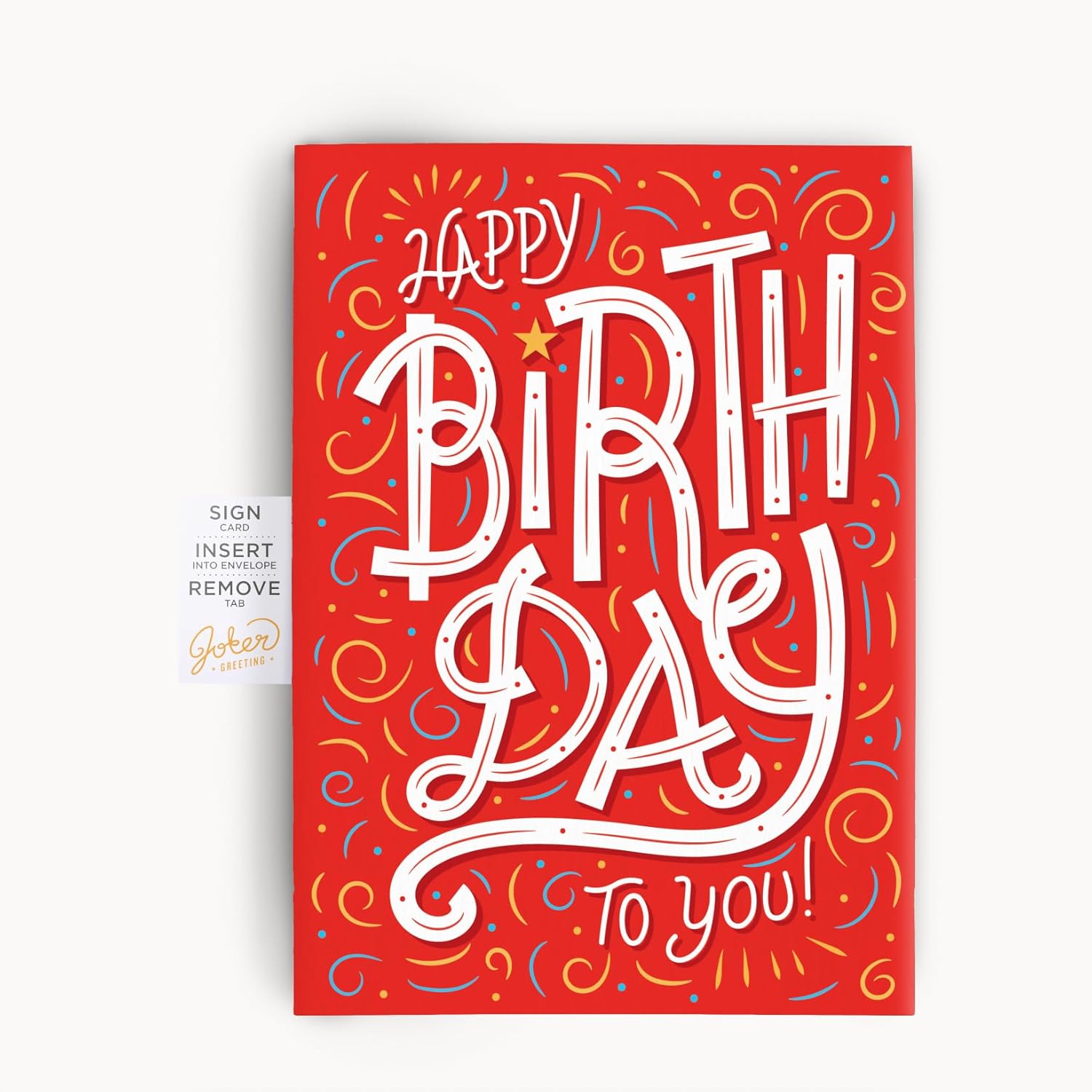Joker Greeting Endless Birthday Card — original gift idea