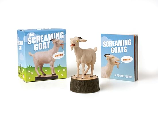 The Screaming Goat (Book & Figure) — original gift idea