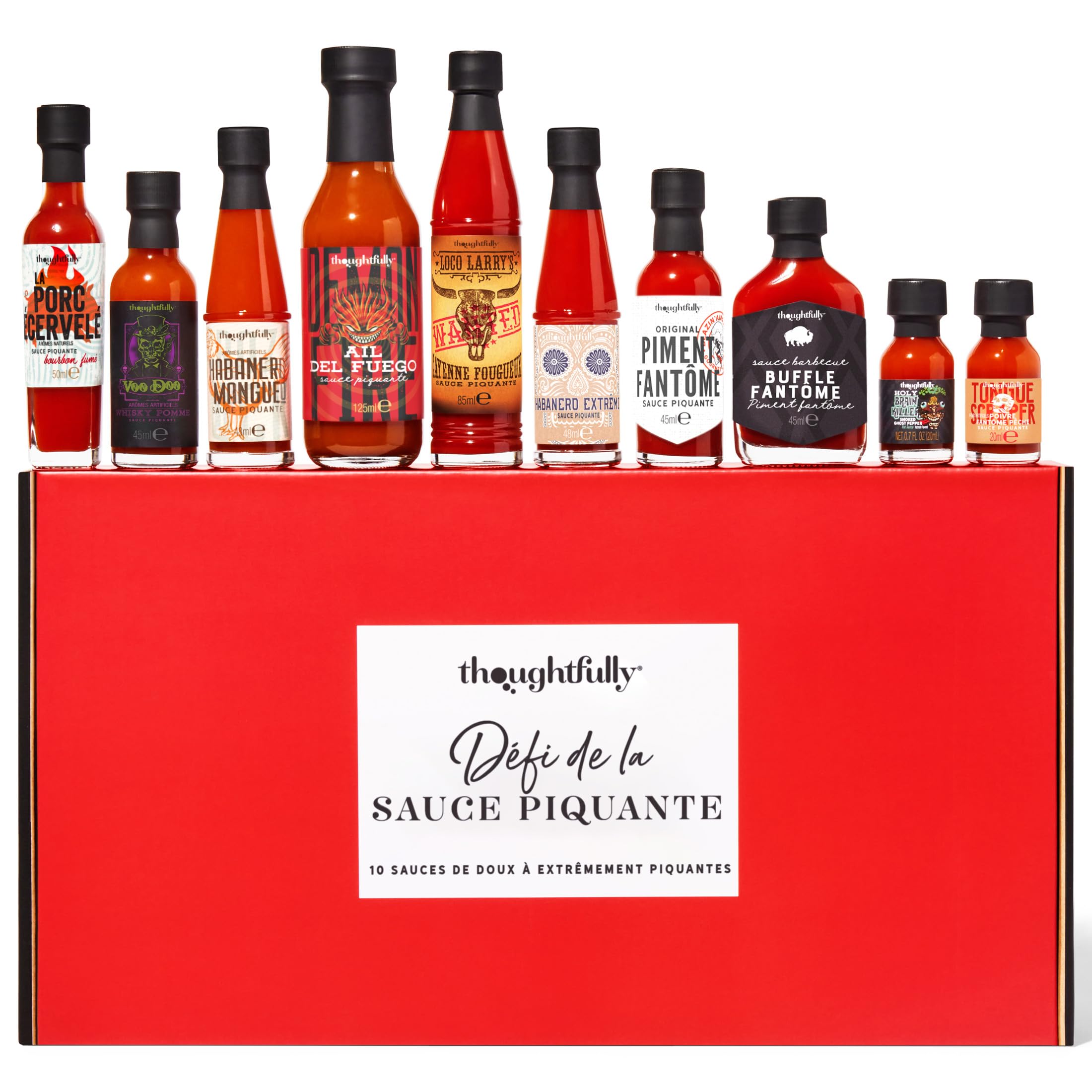 Thoughtfully Hot Sauce Challenge Set — original gift idea
