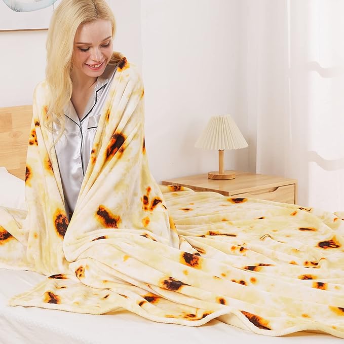 Tortilla Burrito Blanket — original gift idea