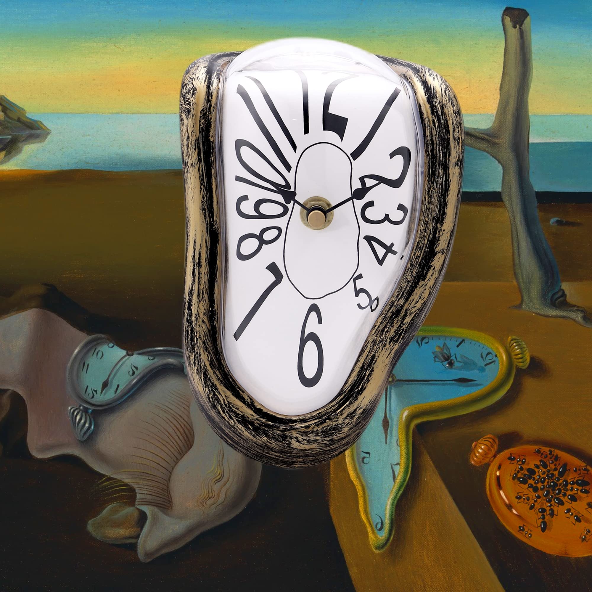 Salvador Dalí-Inspired Melting Clock — original gift idea