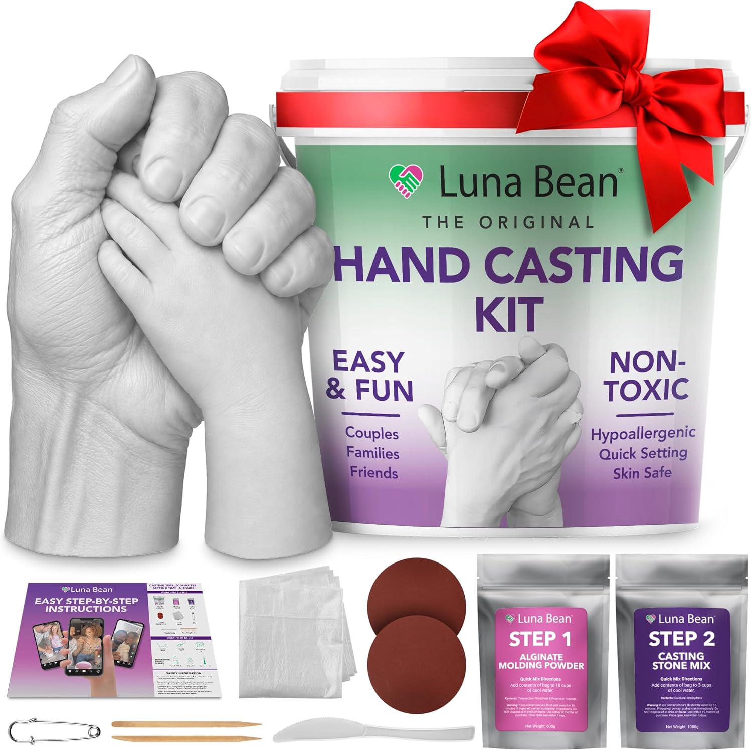 Luna Bean Hand Casting Kit — original gift idea