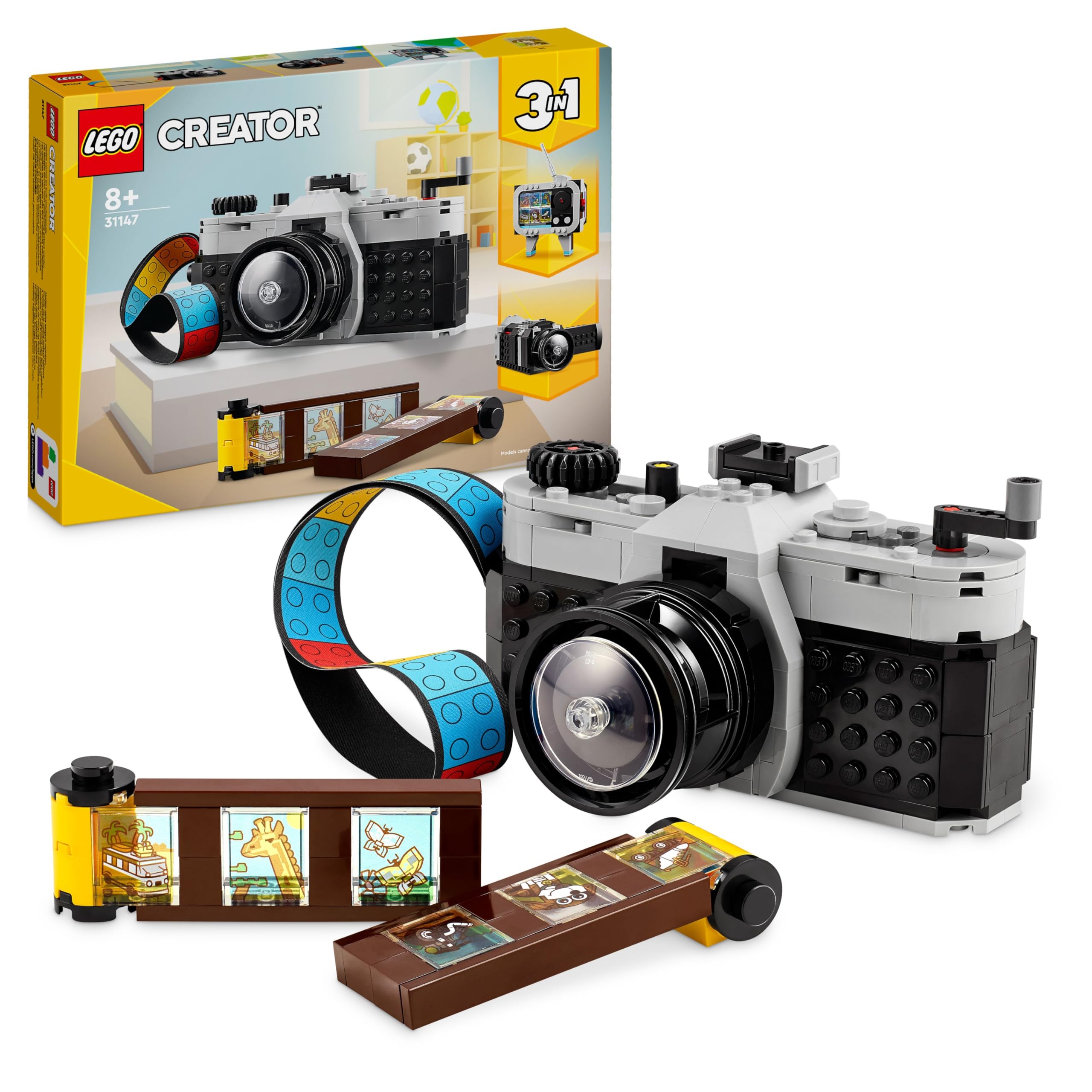 LEGO Creator 3-in-1 Retro Camera — original gift idea