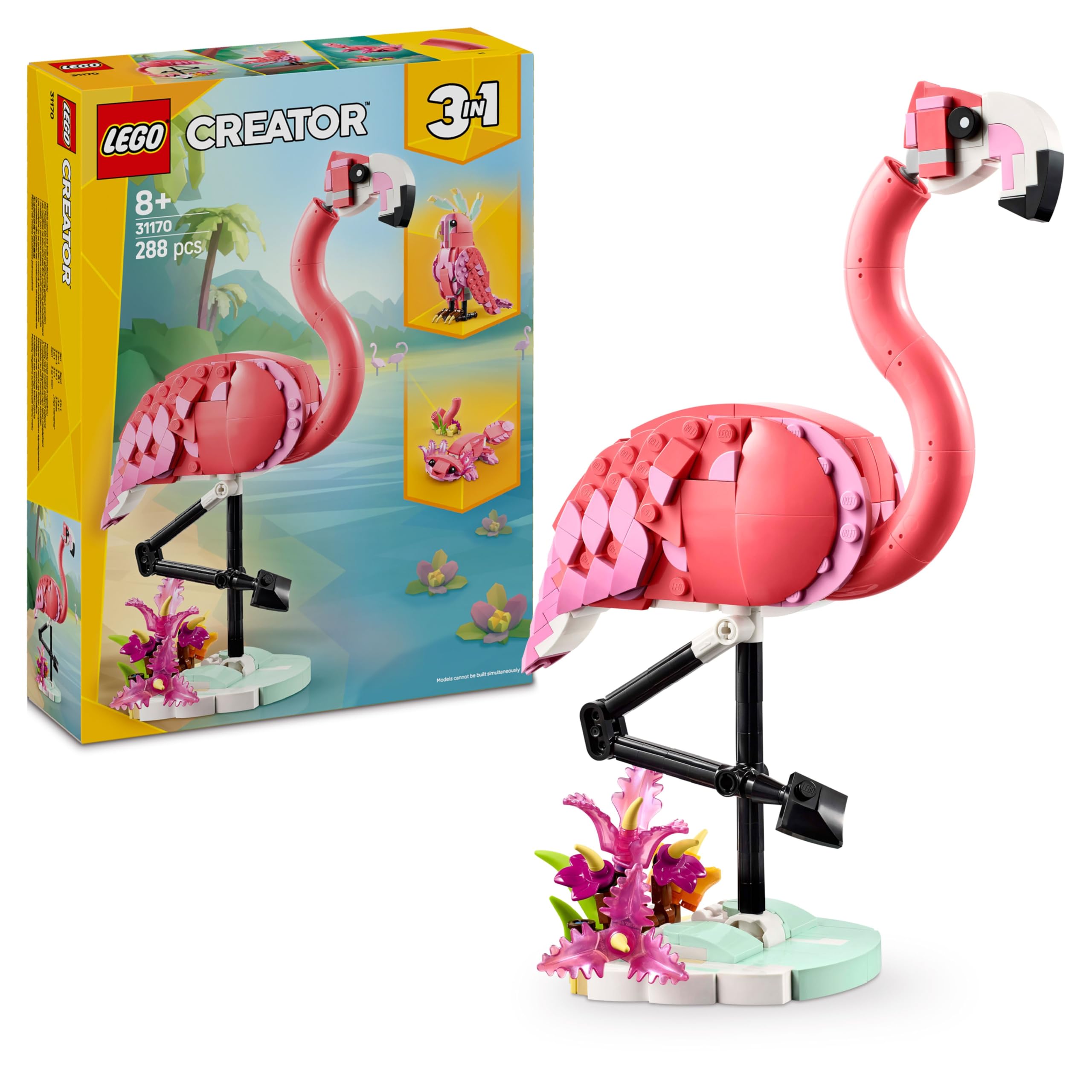 LEGO Creator 3-in-1 Pink Flamingo — original gift idea