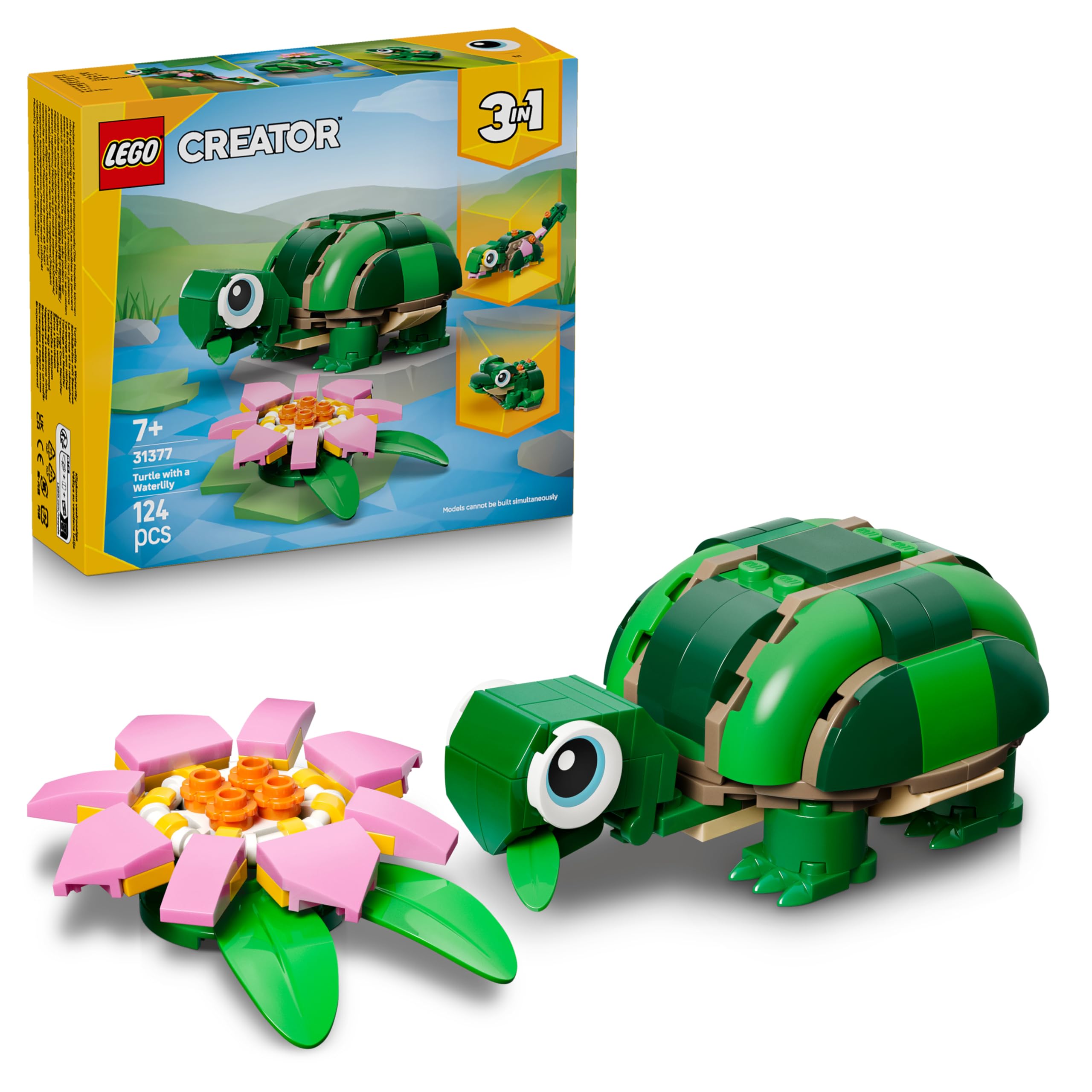 LEGO Creator 3-in-1 Turtle & Water Lily — original gift idea