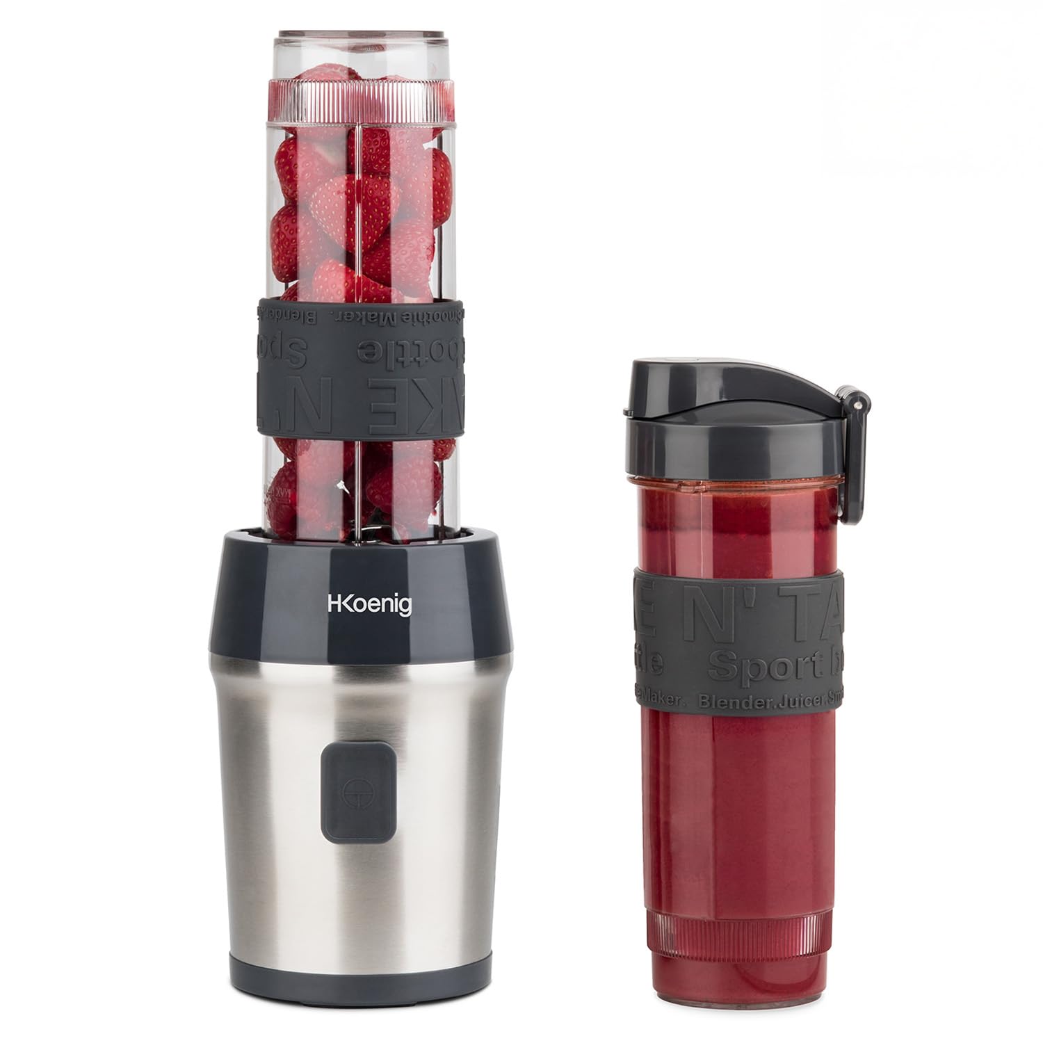 Mini blender avec bouteilles portables — idée cadeau original