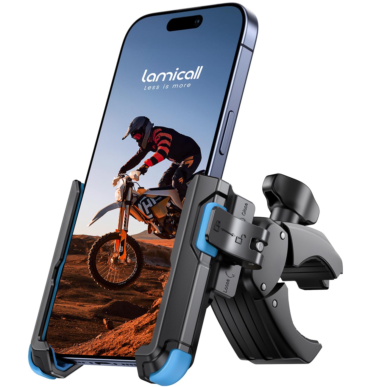 Le support téléphone vélo et moto Lamicall — idée cadeau original