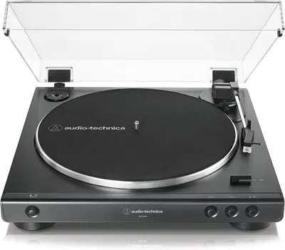 Audio-Technica AT-LP60XBK — Platine vinyle à courroie — idée cadeau