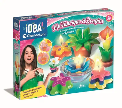 Clementoni Ma Fabrique à Bougies, kit créatif dès 8 ans — idée cadeau